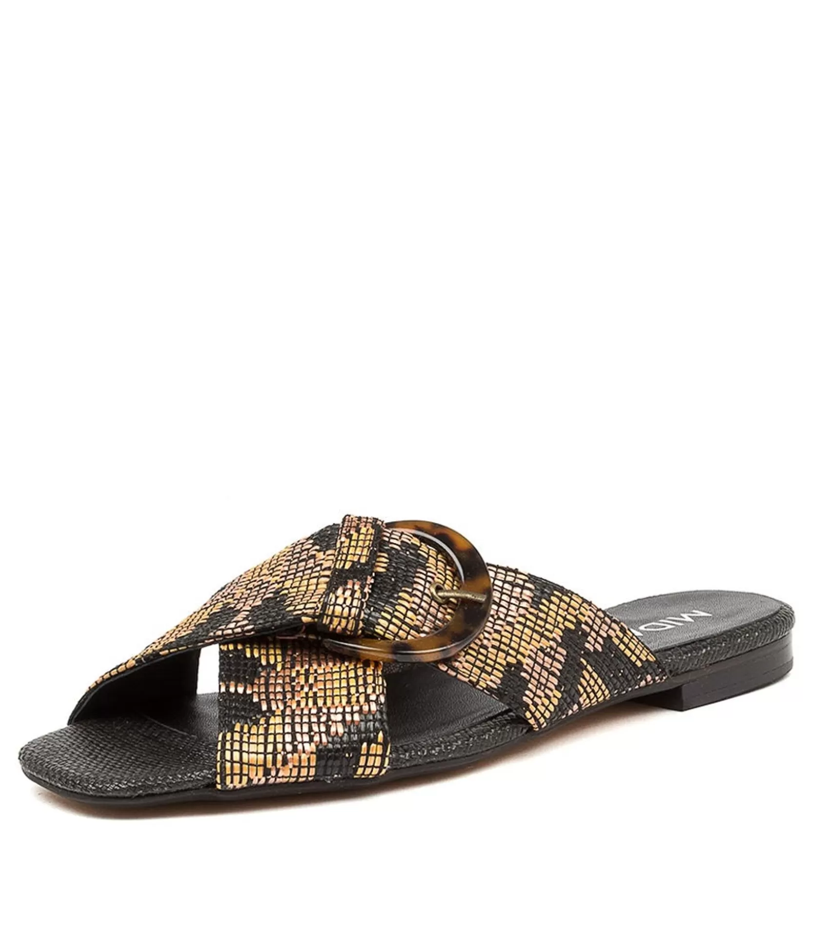 Best Sale Aida Tan Multi Woven Women Flats