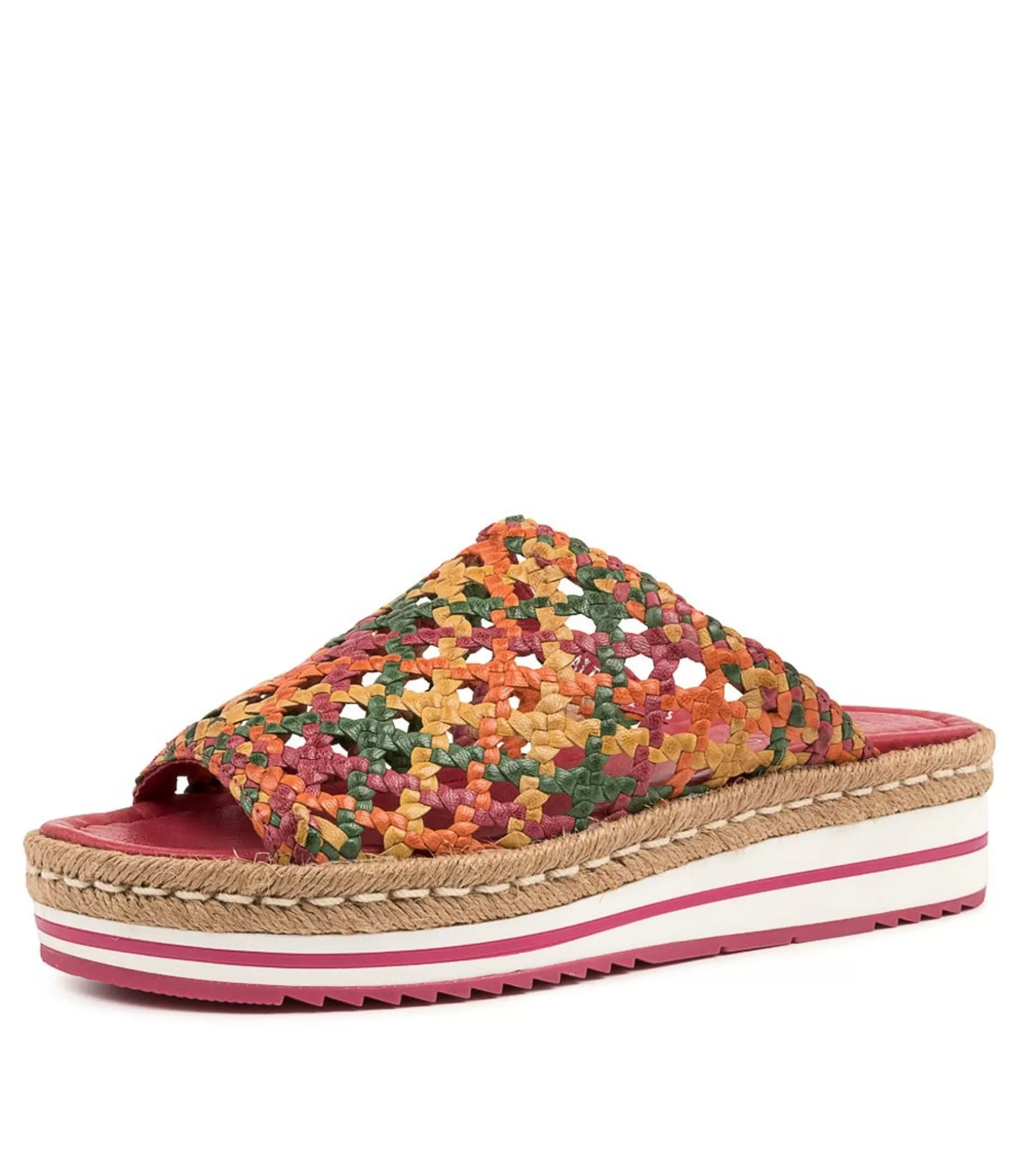 Flash Sale Aldo Bright Multi Woven Women Sandals