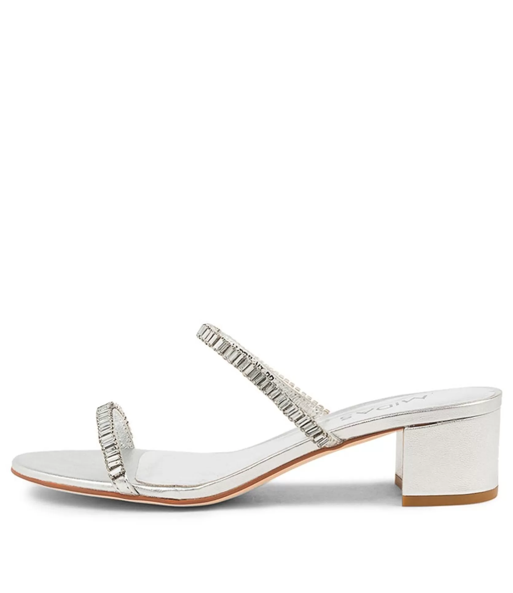 Shop Alfey Silver Metallic Women Heels