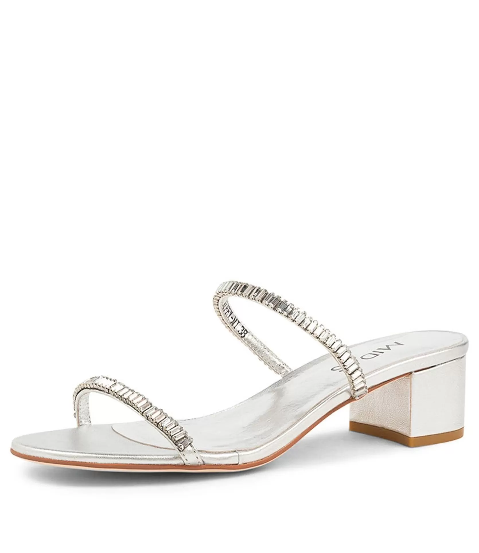 Shop Alfey Silver Metallic Women Heels