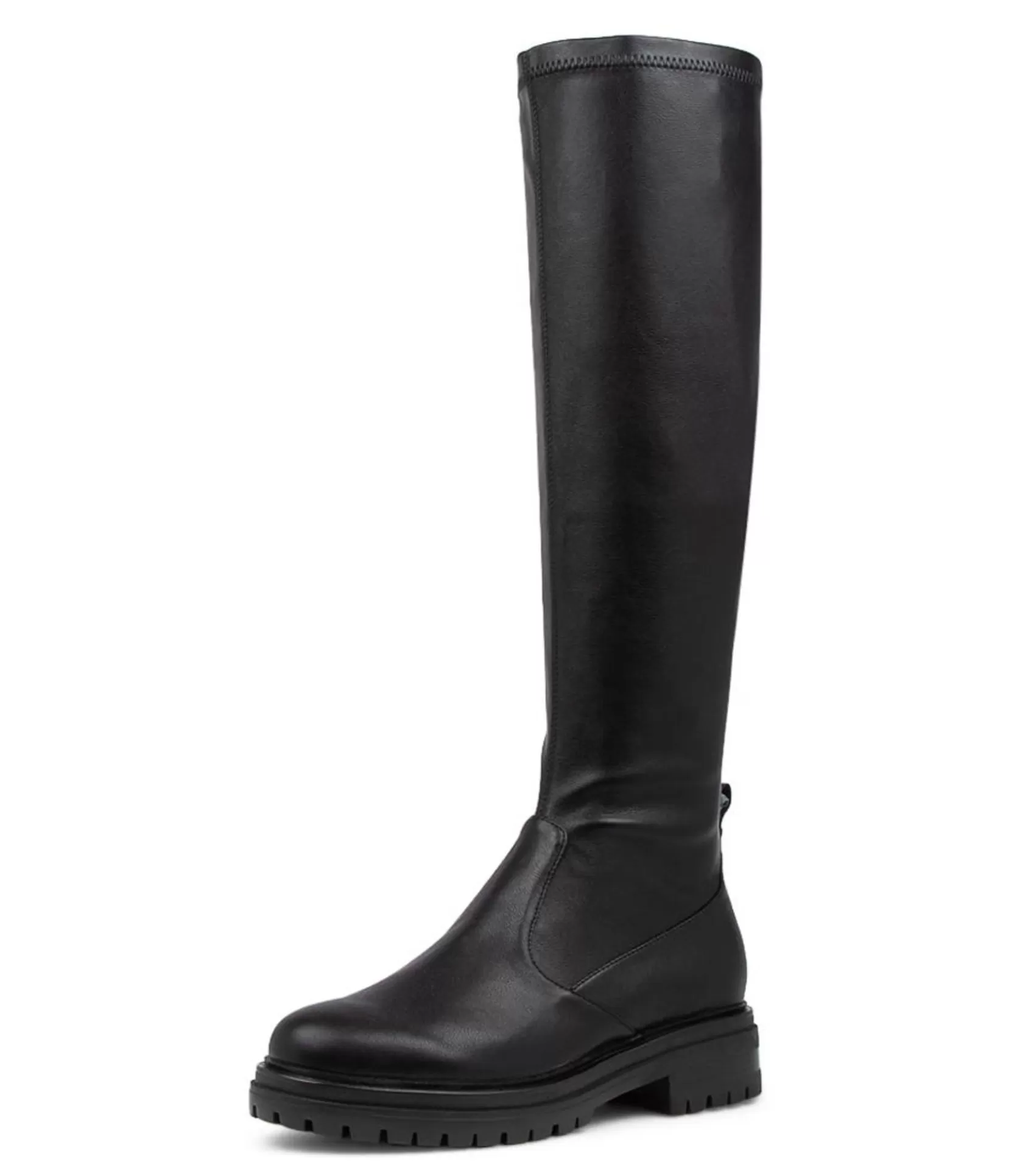 Shop Almi Black Knee High Boots Women Boots