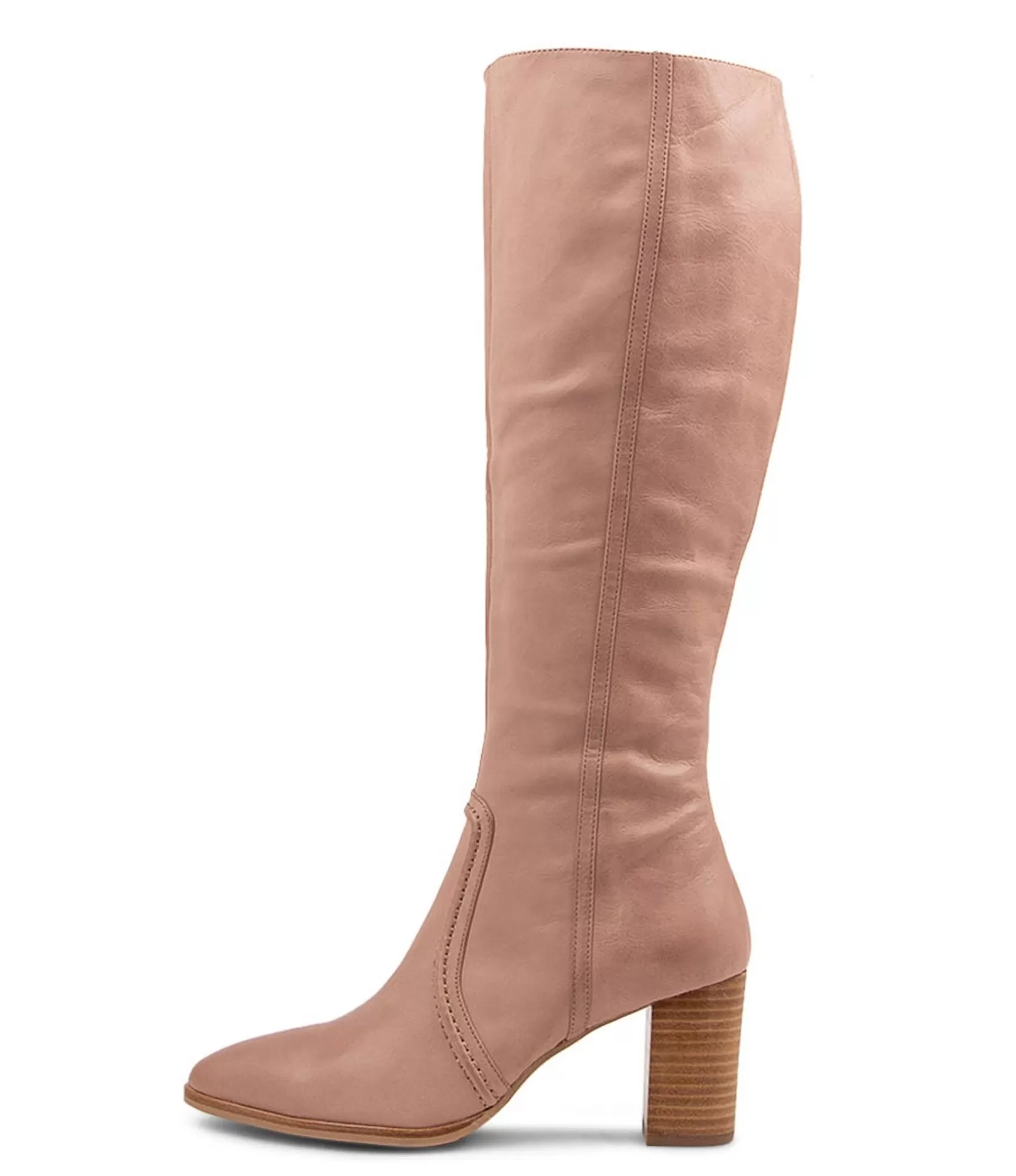 Cheap Armin Cafe Leather Knee High Boots Women Boots