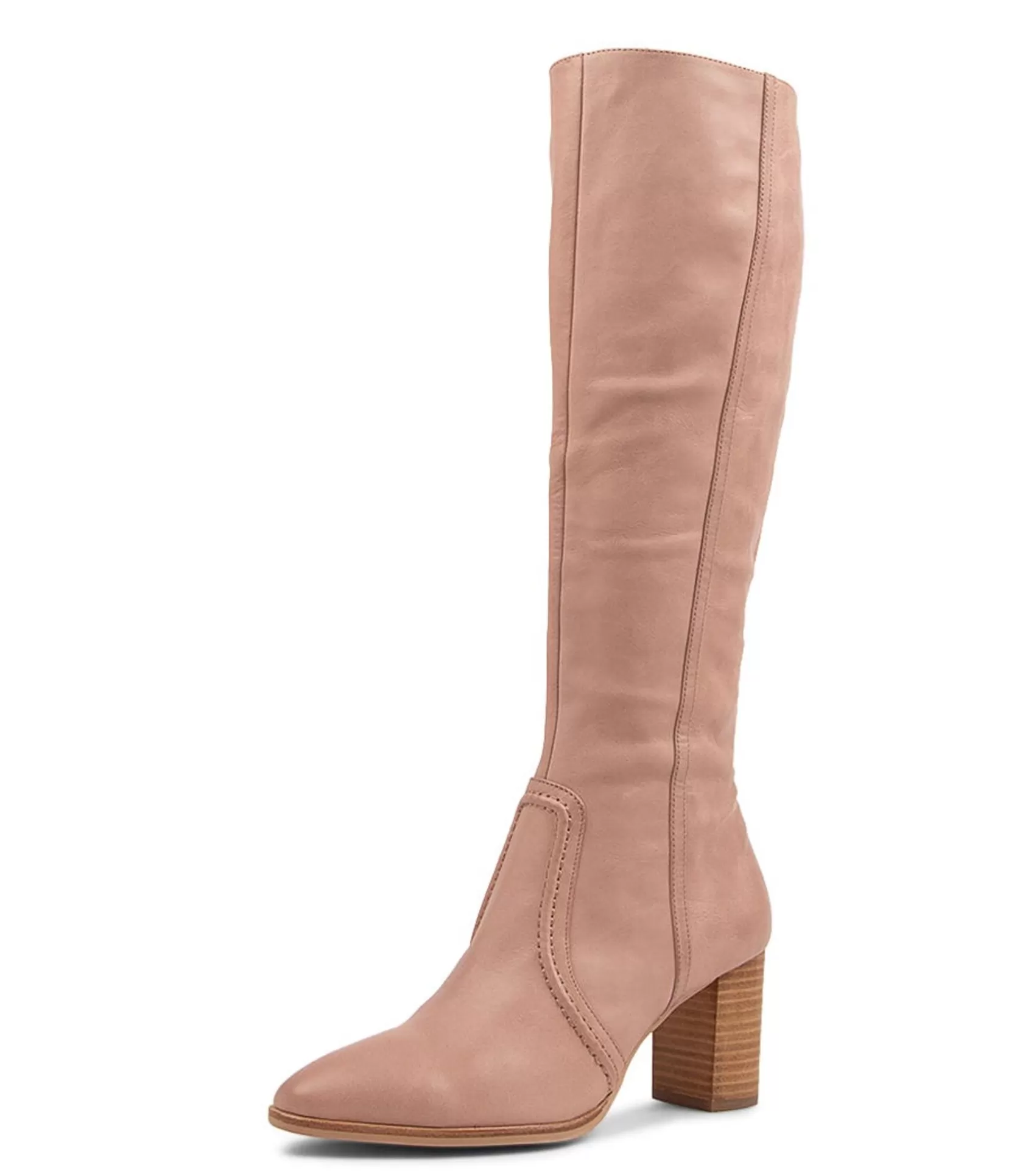 Cheap Armin Cafe Leather Knee High Boots Women Boots