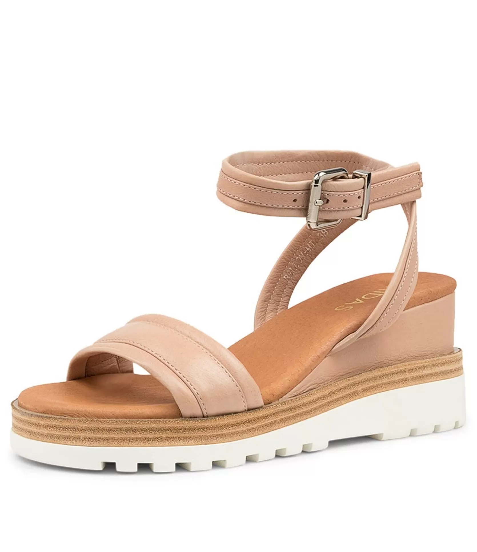 Fashion Bellon Rose Leather Women Wedges