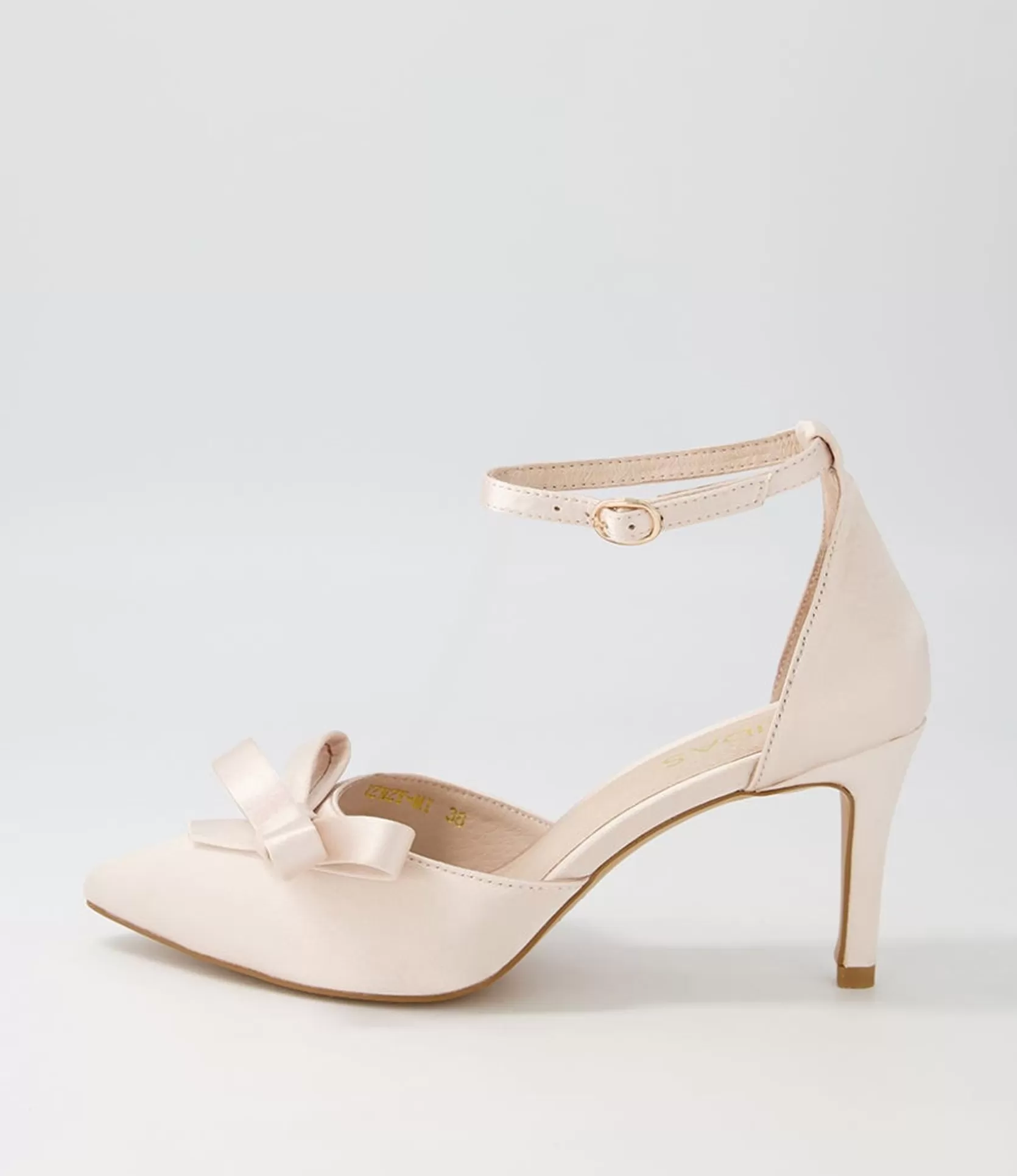 Best Benzy Nude Satin Pump Heels Women Heels