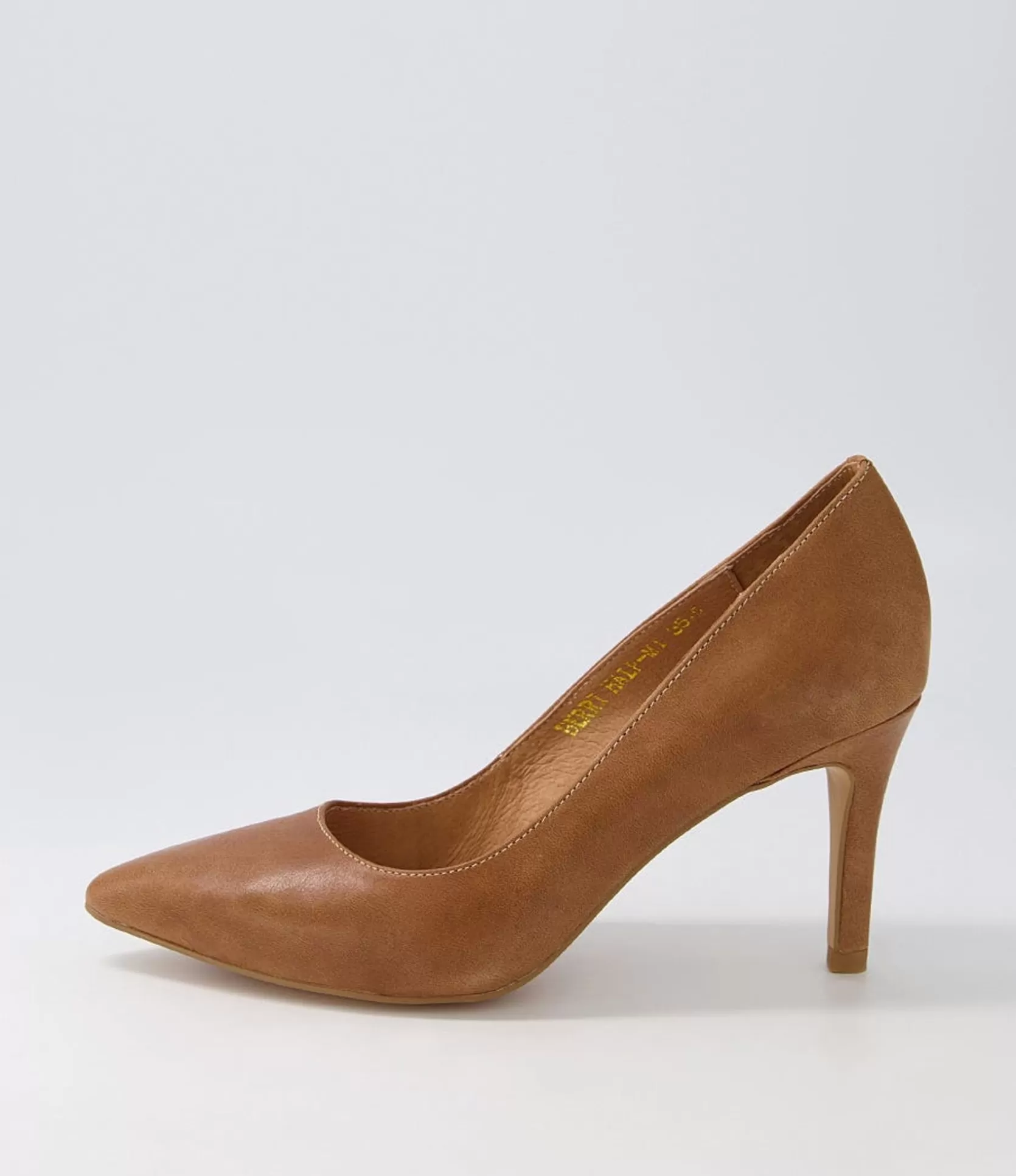 Best Berri Half Tan Leather Pump Heels Women Heels