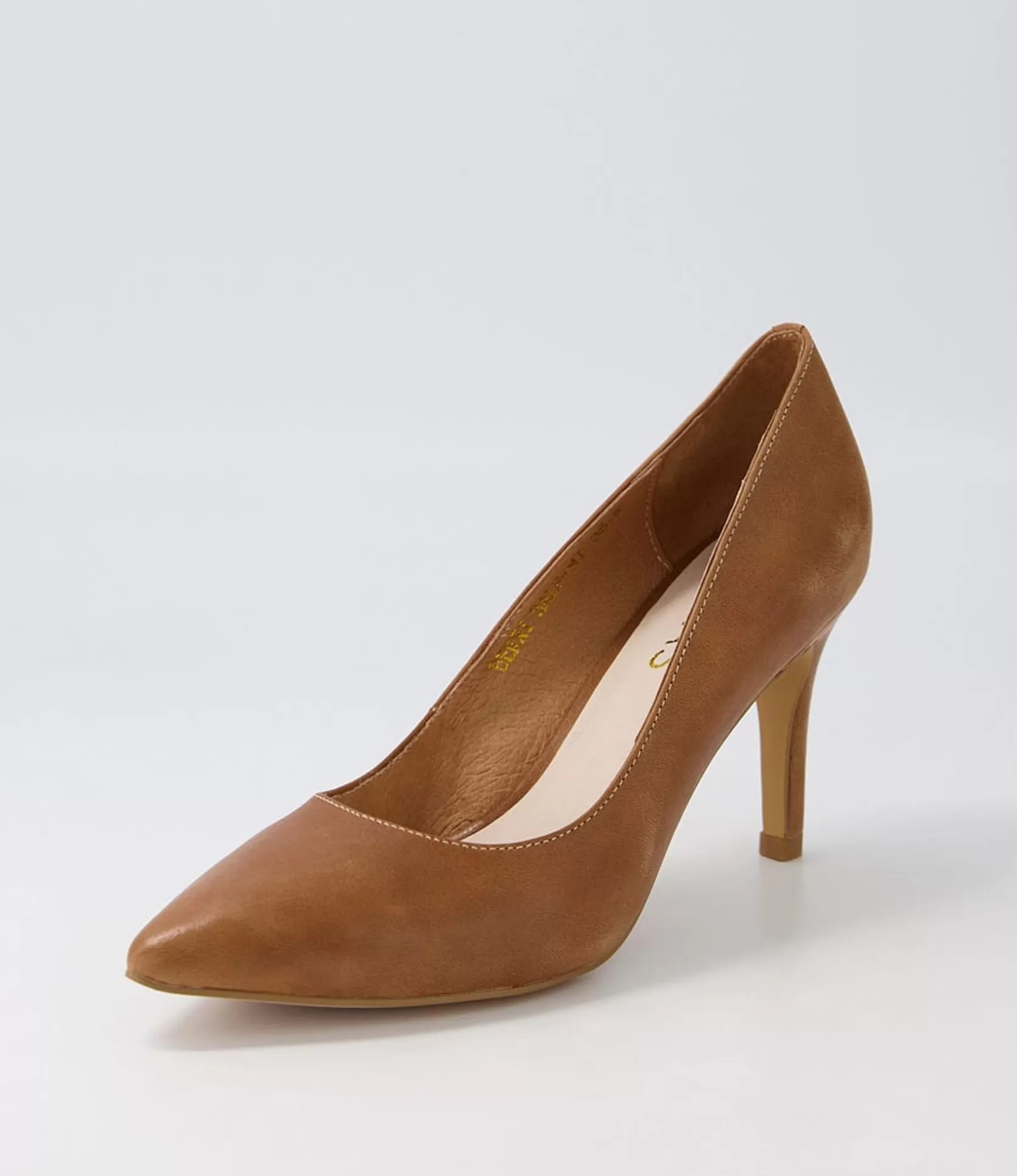 Best Berri Half Tan Leather Pump Heels Women Heels