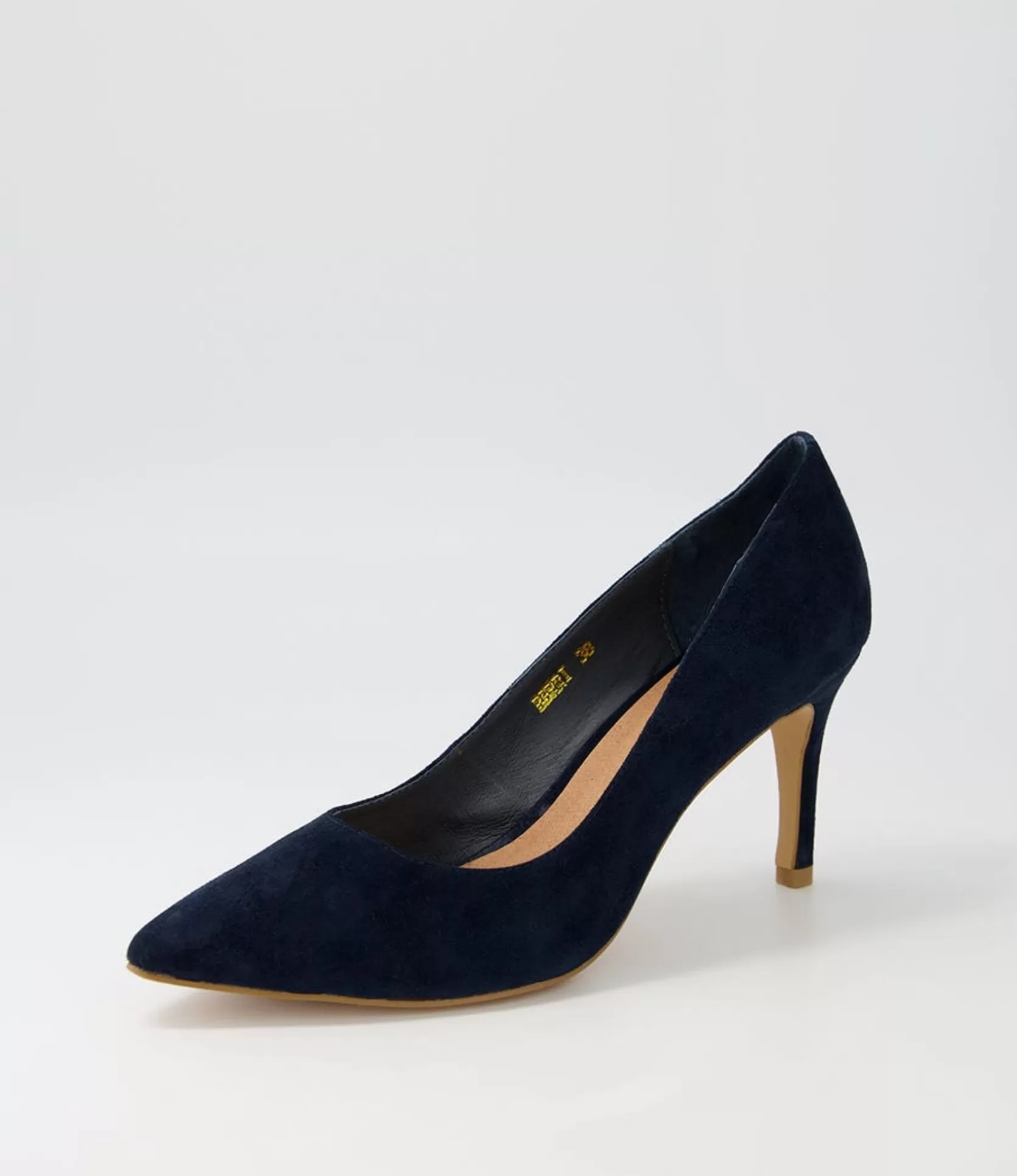 Best Berri Navy Suede Pump Heels Women Heels