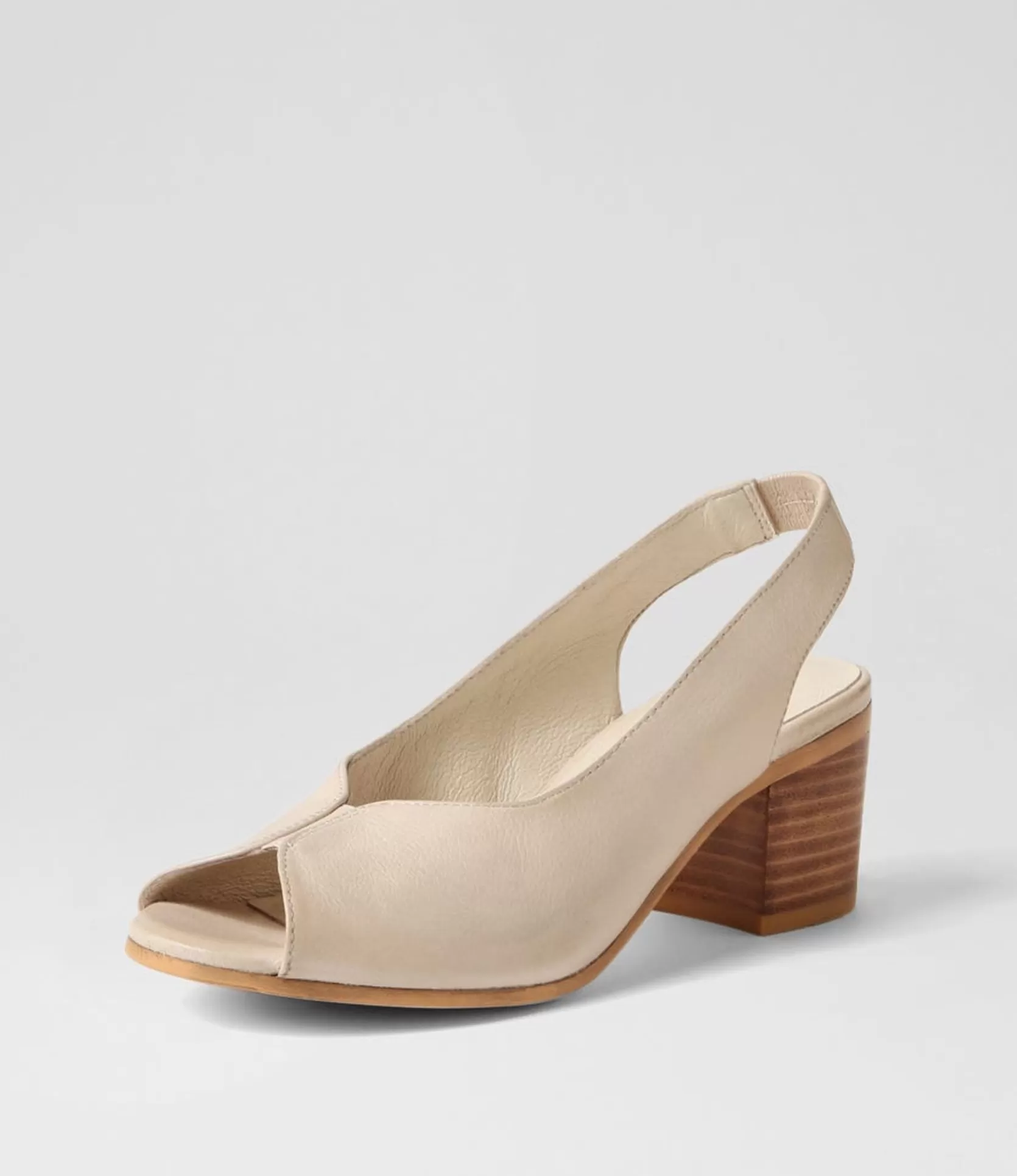 Sale Binda Vanilla Leather Sandals Women Heels