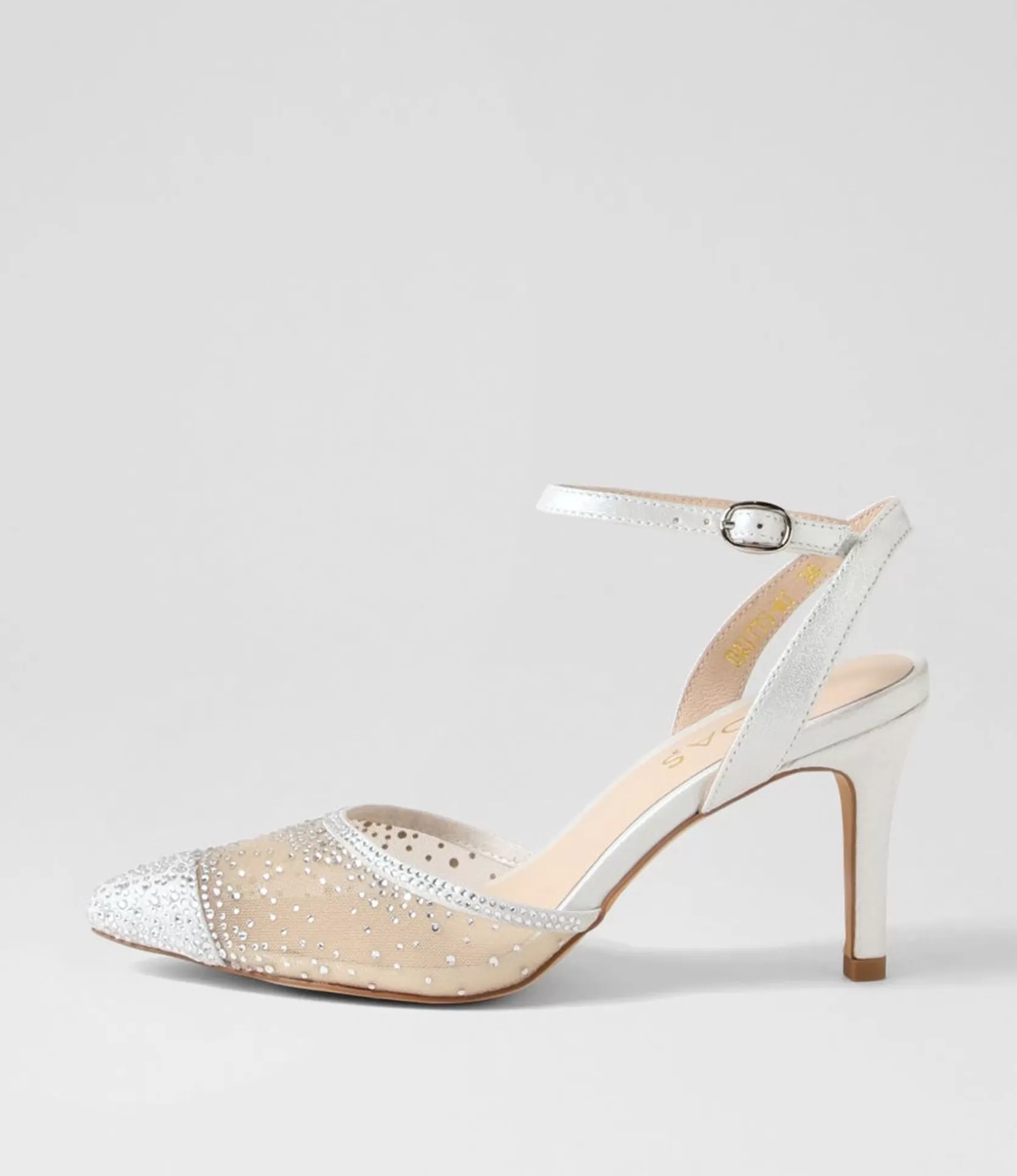 Store Britts Silver Multi Pump Heels Women Heels