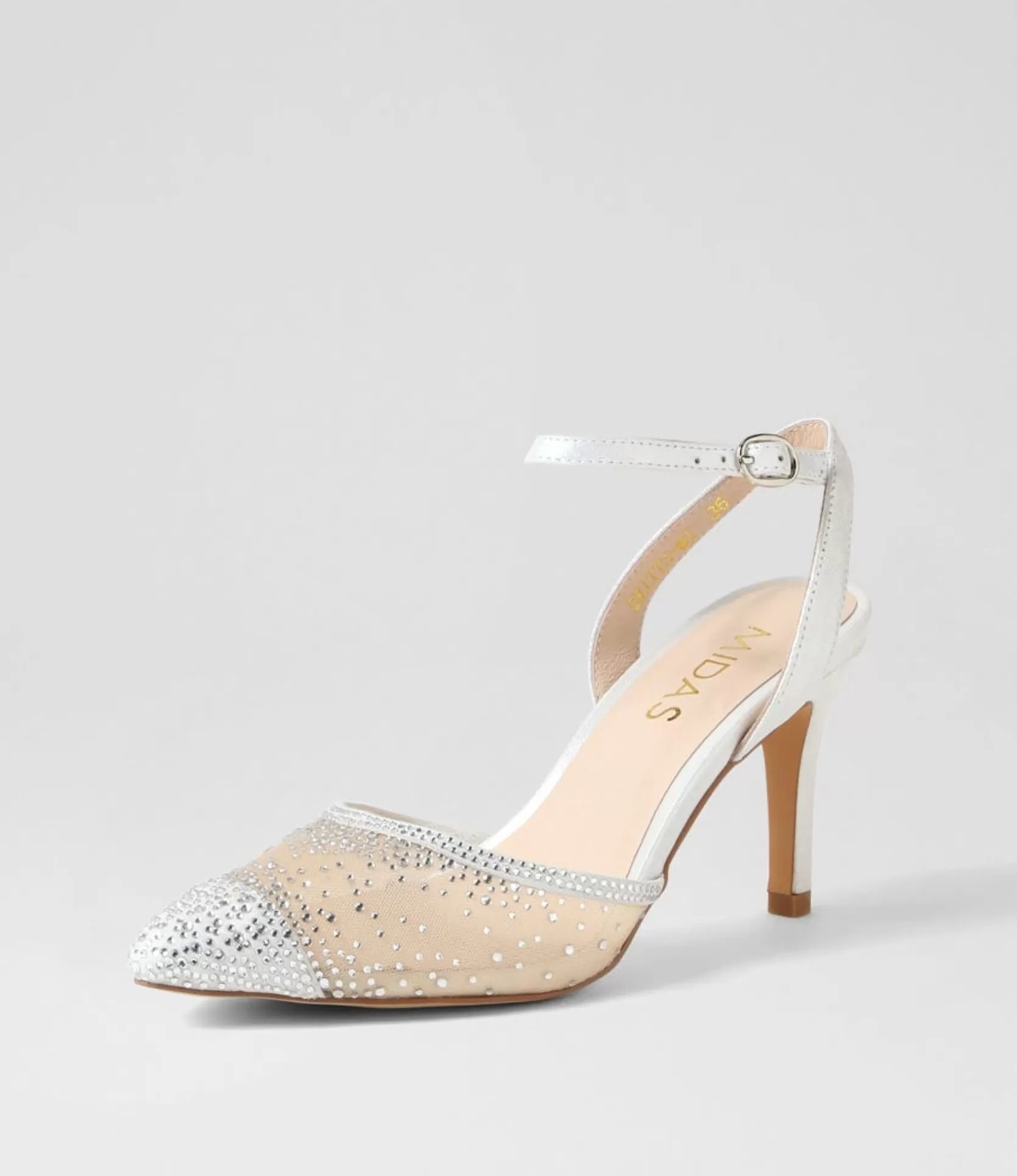 Store Britts Silver Multi Pump Heels Women Heels