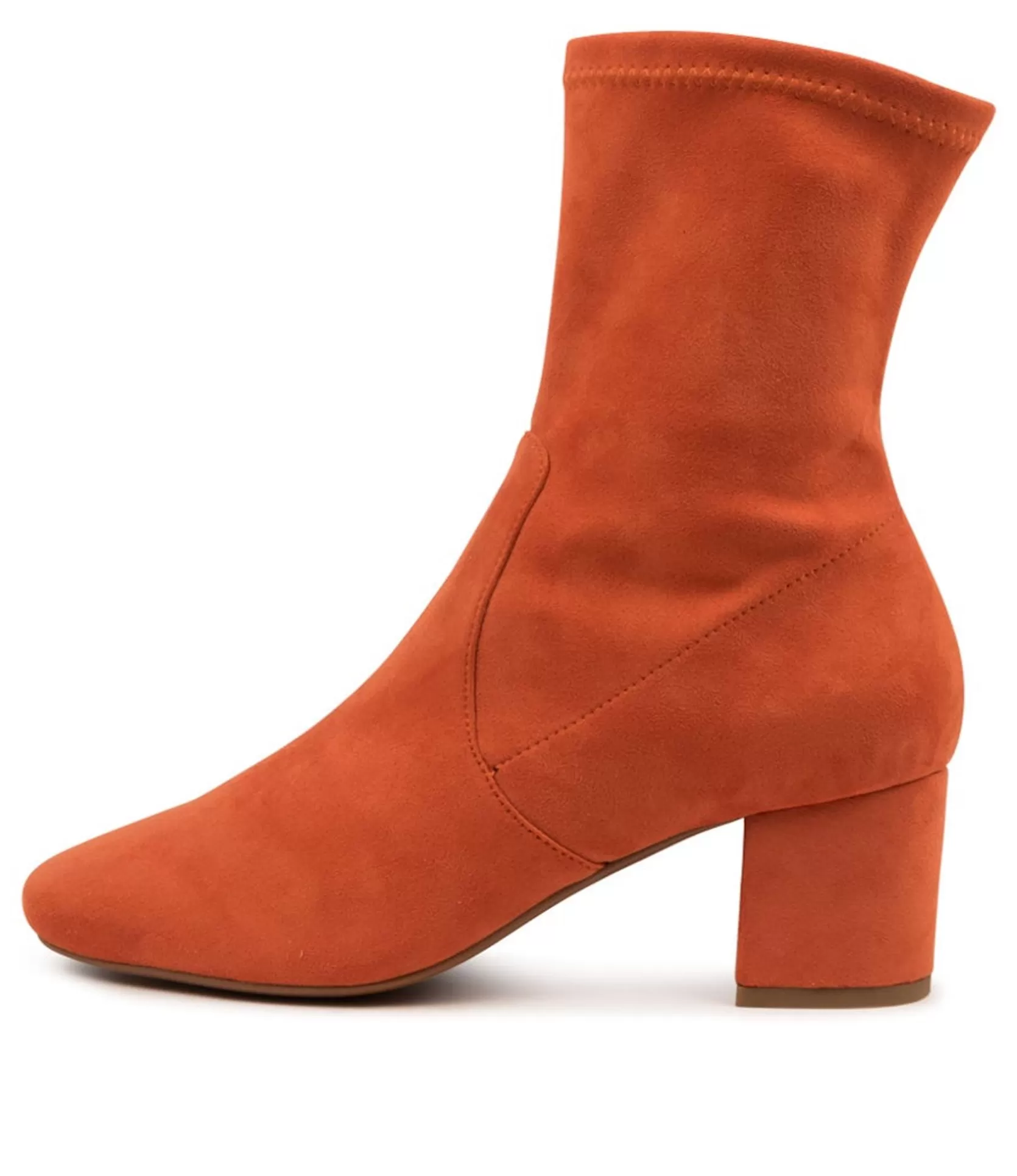 Sale Carrie Burnt Orange Women Ankle Boots Mildred Shoes