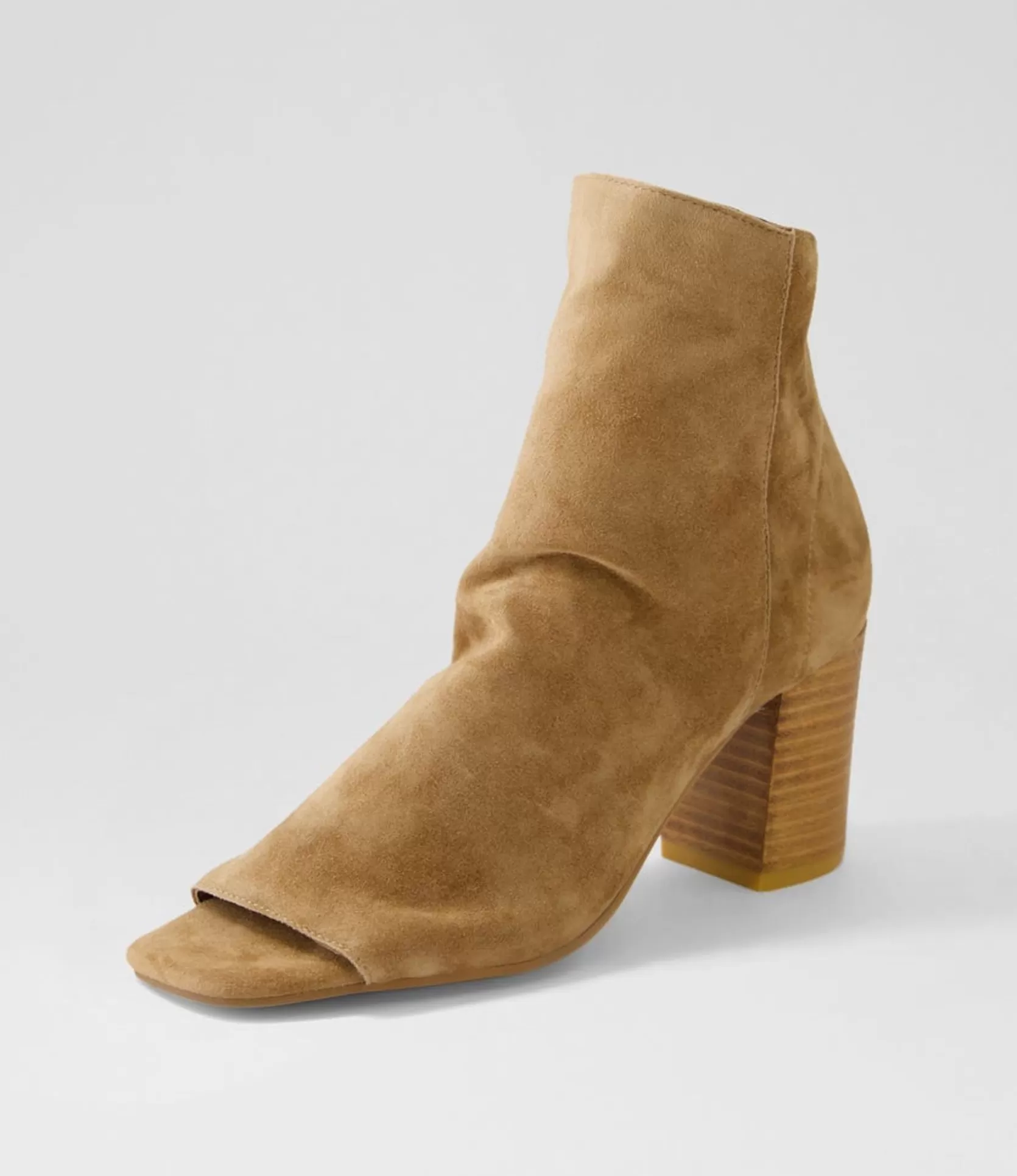 Store Cilyin Lt Choc Suede Sandals Women Heels