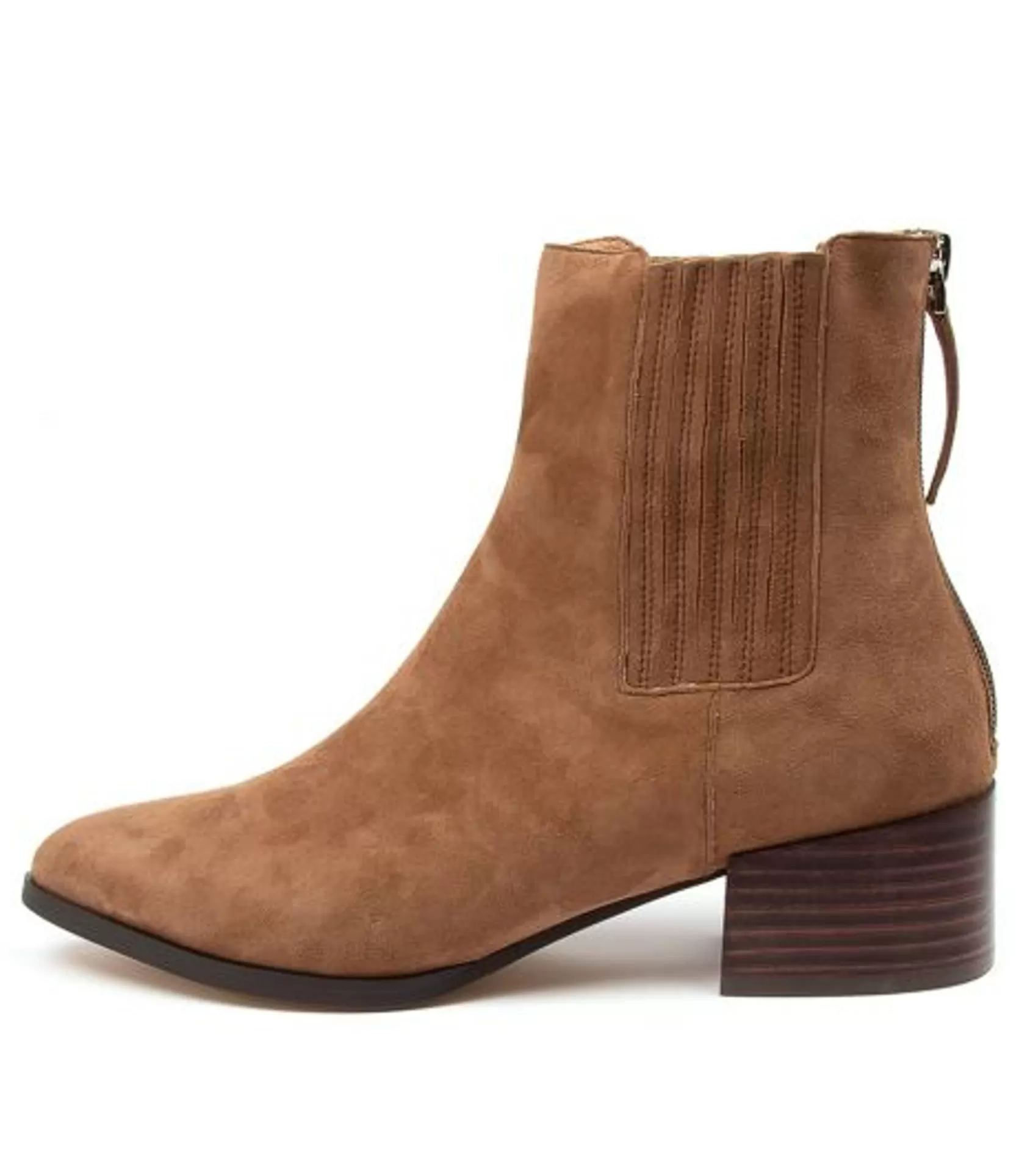 Flash Sale Dita Lt Choc Suede Women Ankle Boots