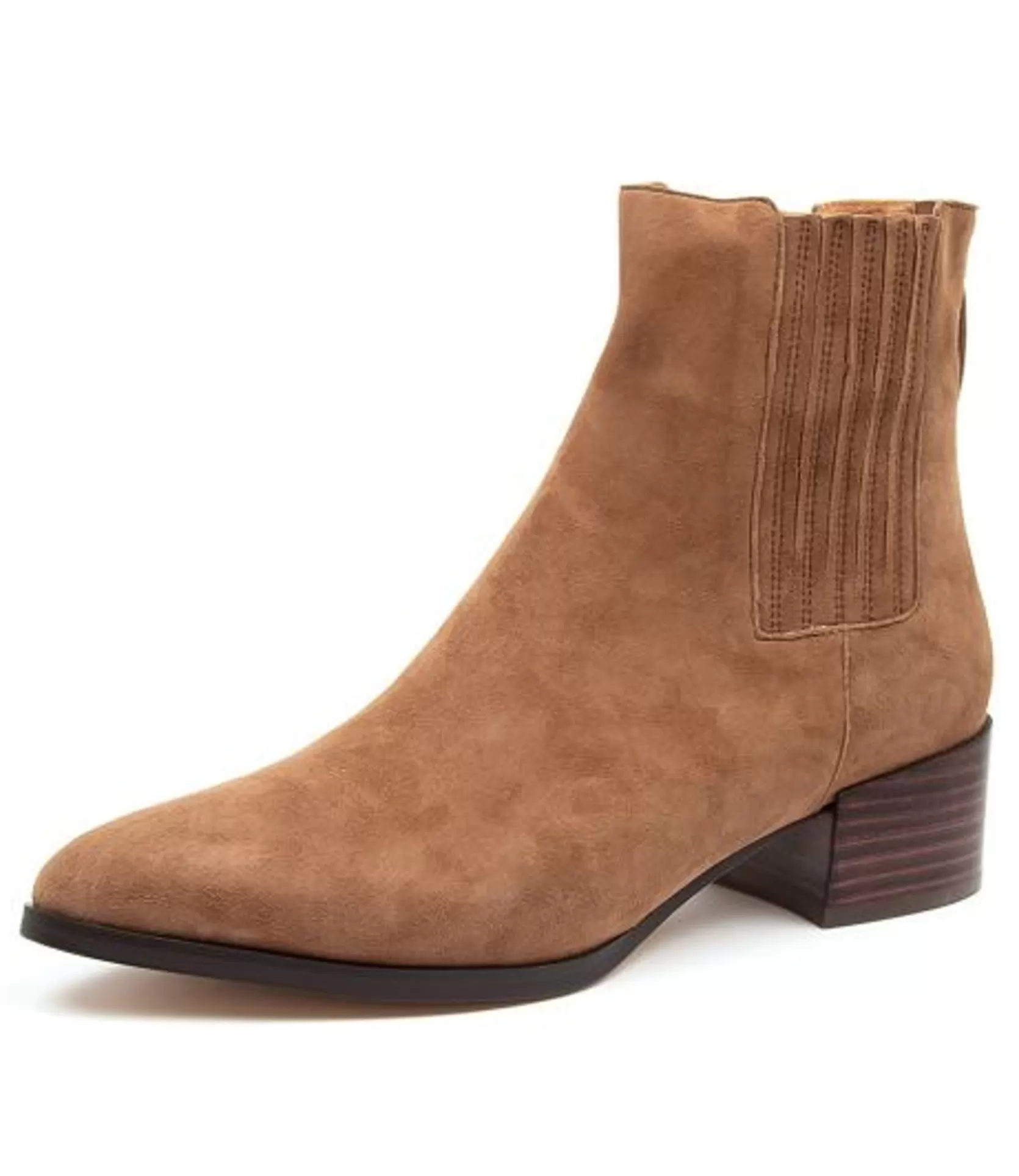 Flash Sale Dita Lt Choc Suede Women Ankle Boots