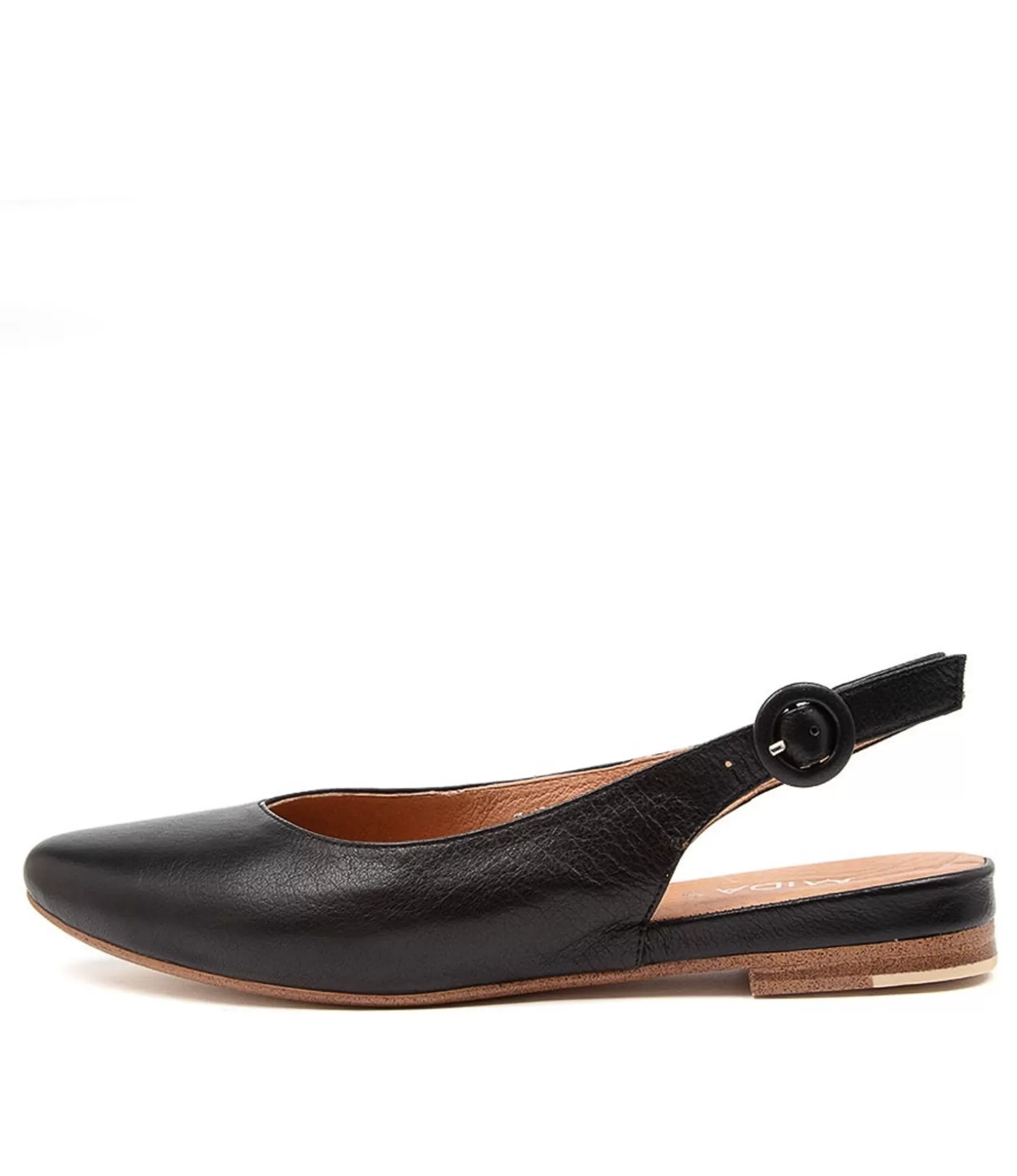 Best Fancy Black Leather Women Flats