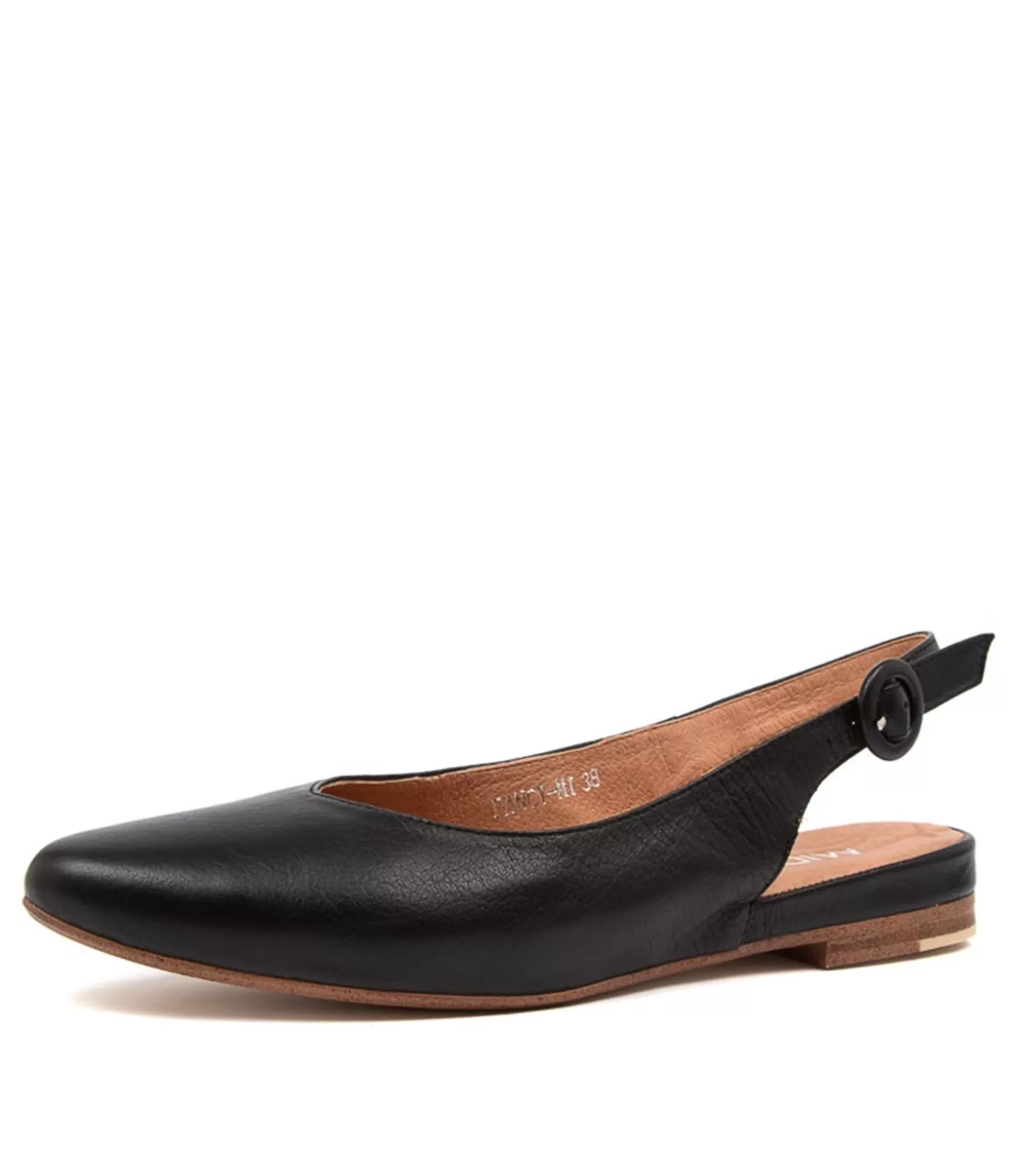 Best Fancy Black Leather Women Flats