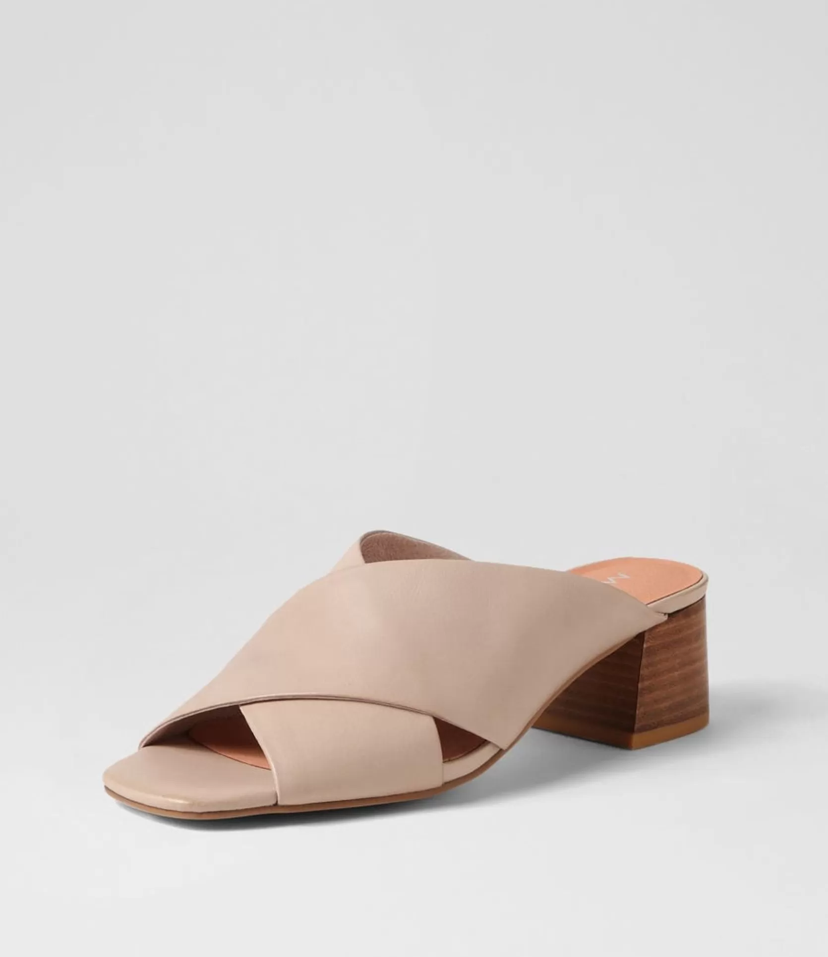 Shop Fanter Cafe Leather Sandals Women Slides