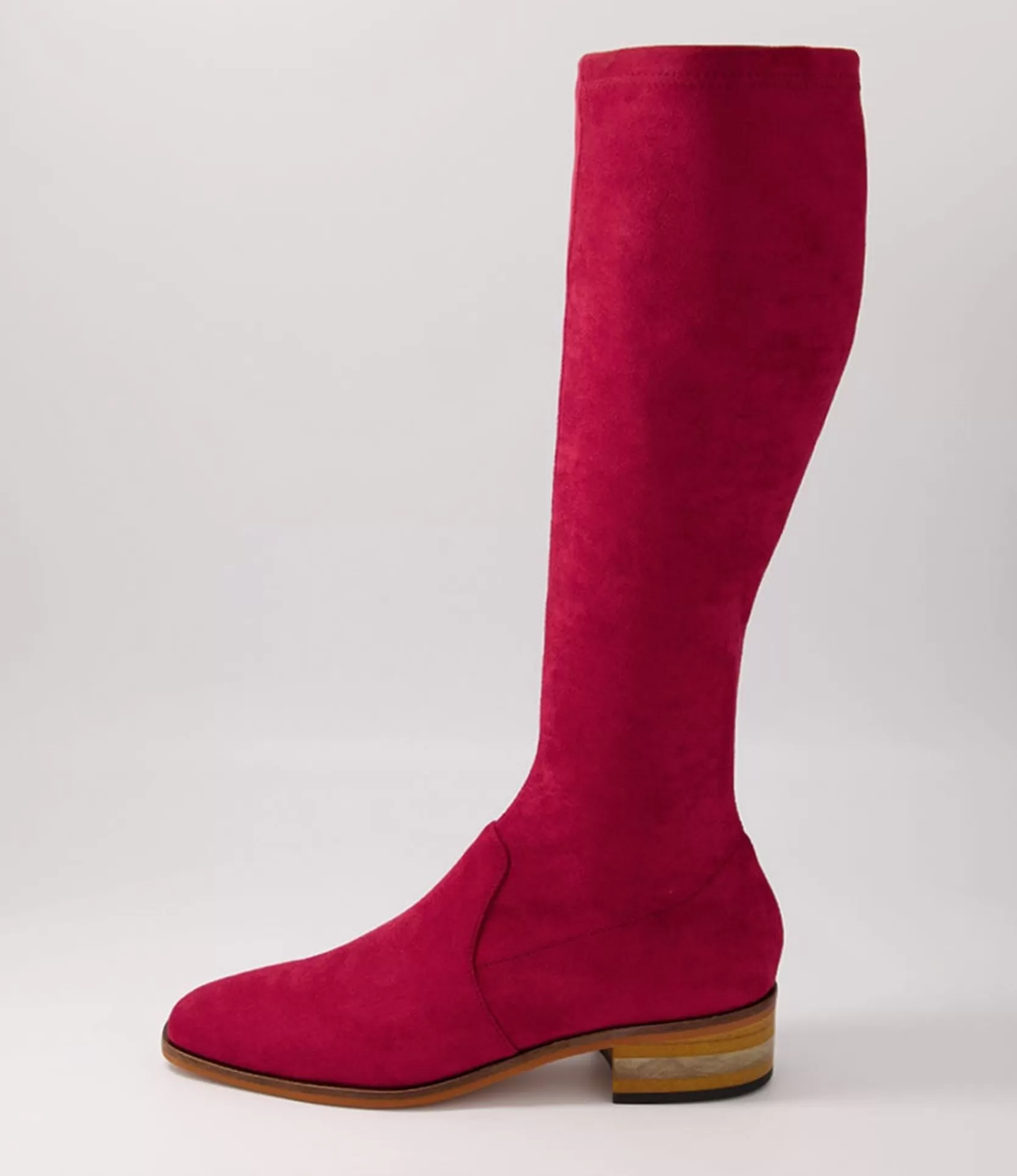 Cheap Flowe Pinot Stretch Microsuede Long Boots Women Boots