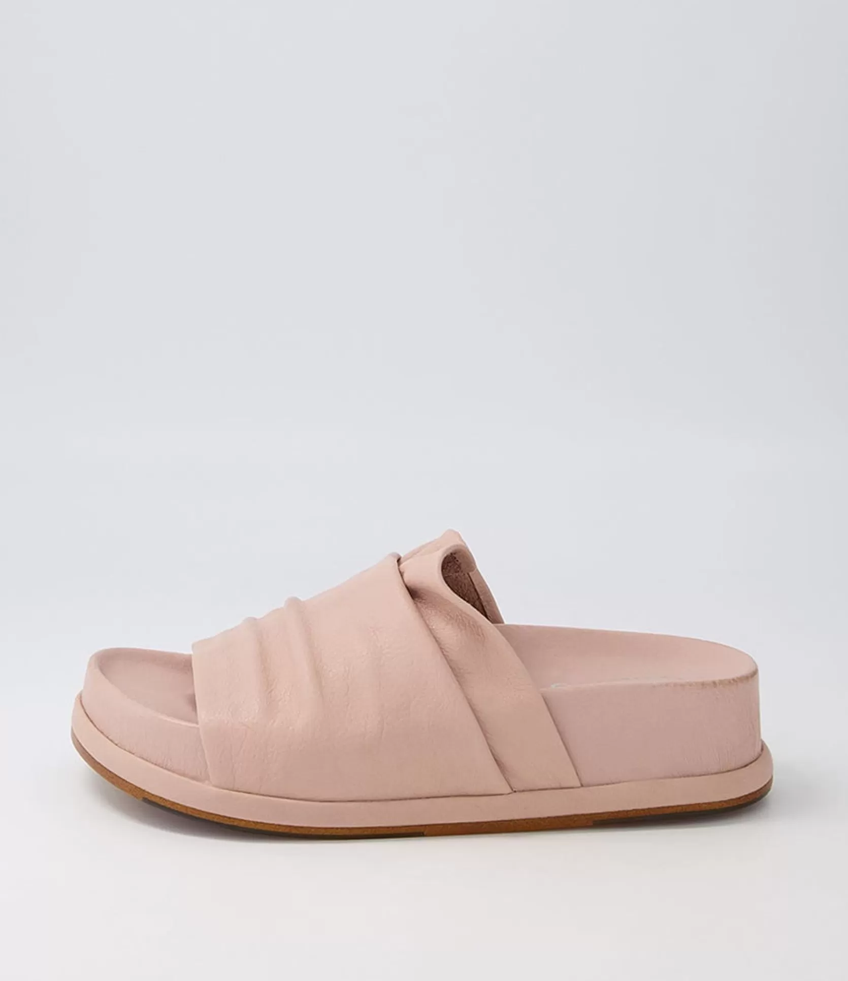 Cheap Gabler Cafe Leather Slides Women Sandals