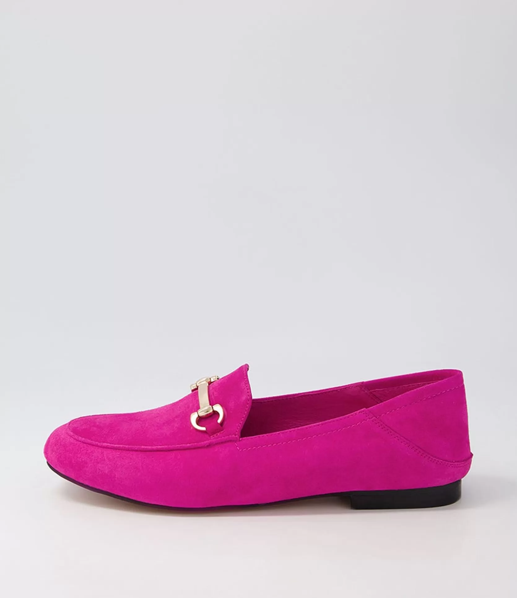 Best Sale Ginnas Fuchsia Suede Loafers Women Loafers