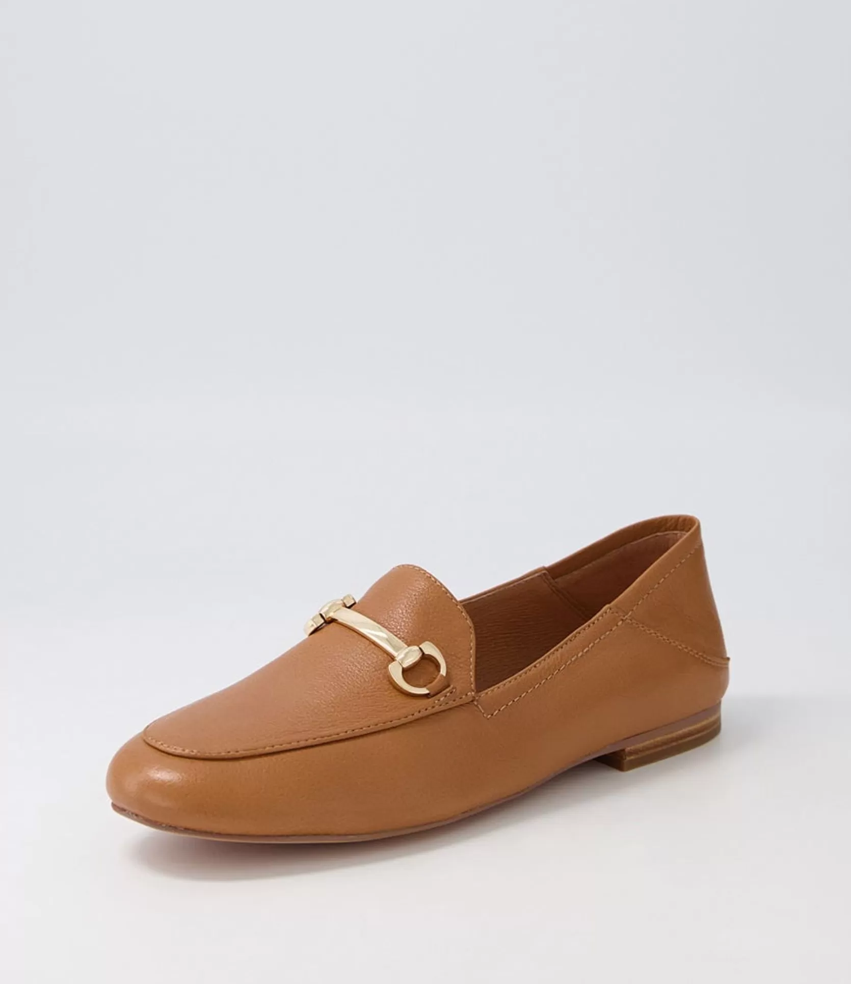 Discount Ginnas Half Tan Leather Loafers Women Loafers