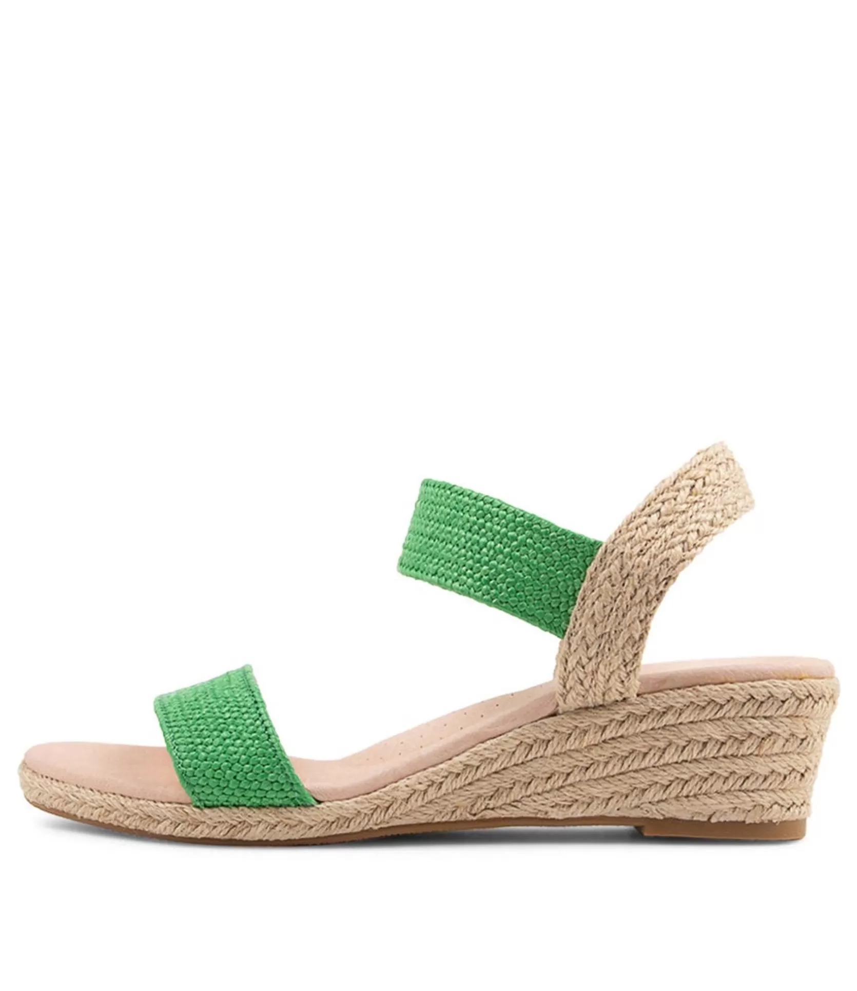 Sale Havana Jade Weave Elastic Espadrilles Women Wedges