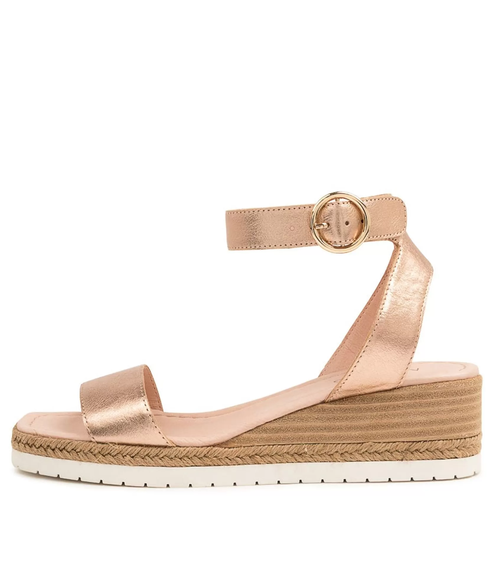 Best Ivana Pale Rose Gold Women Wedges