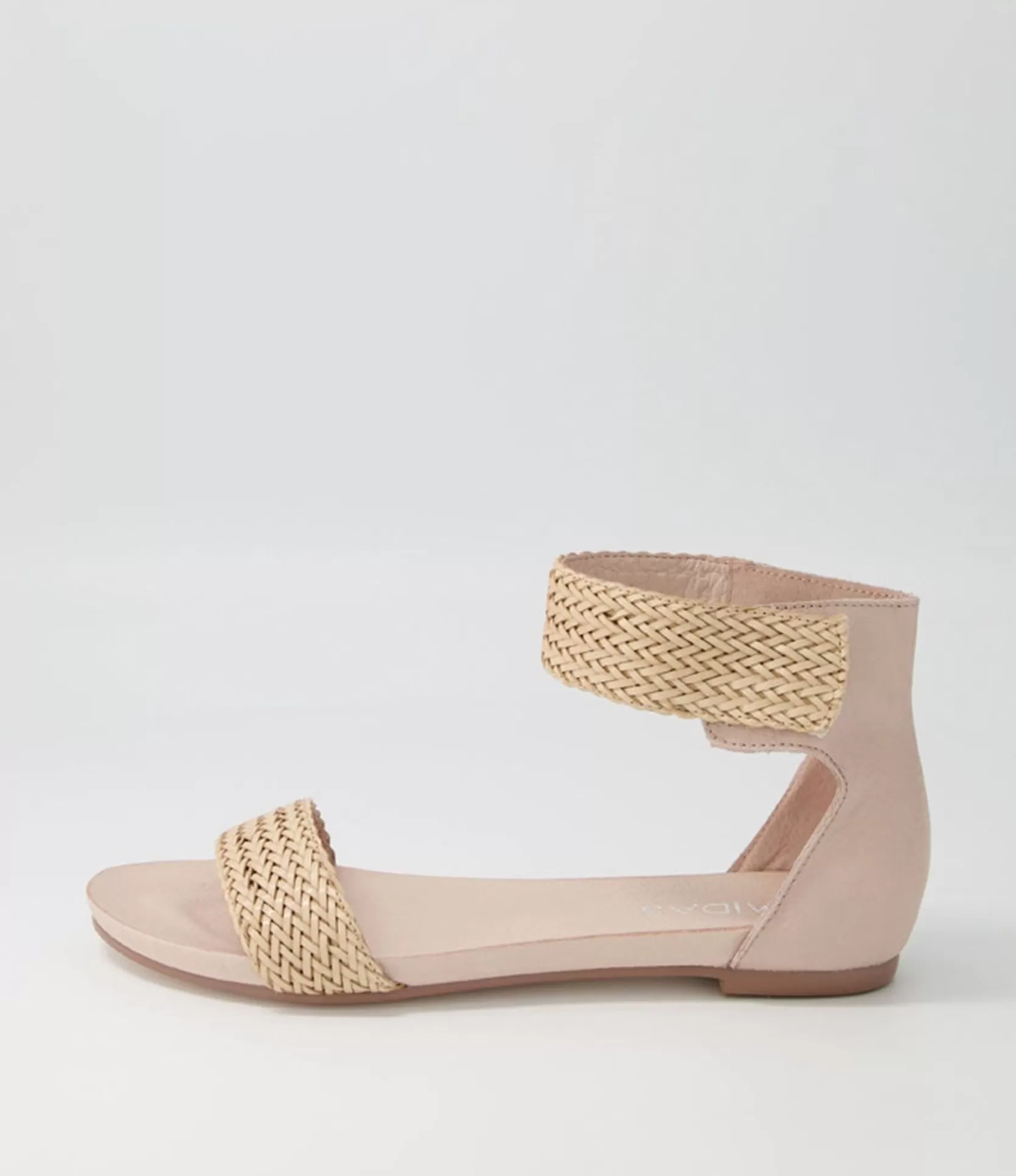 Hot Jallan Nude Weave Leather Sandals Women Sandals