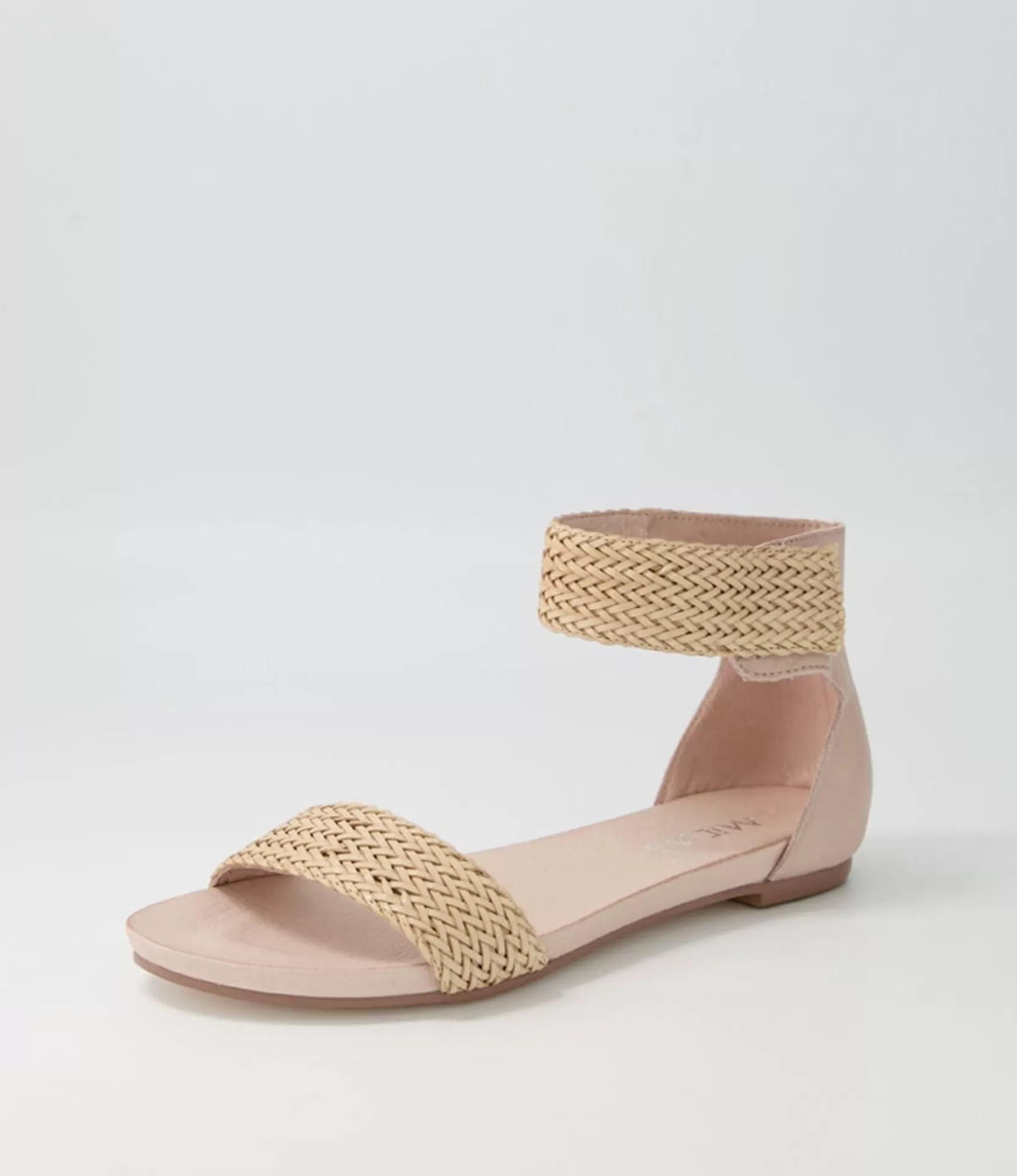 Hot Jallan Nude Weave Leather Sandals Women Sandals