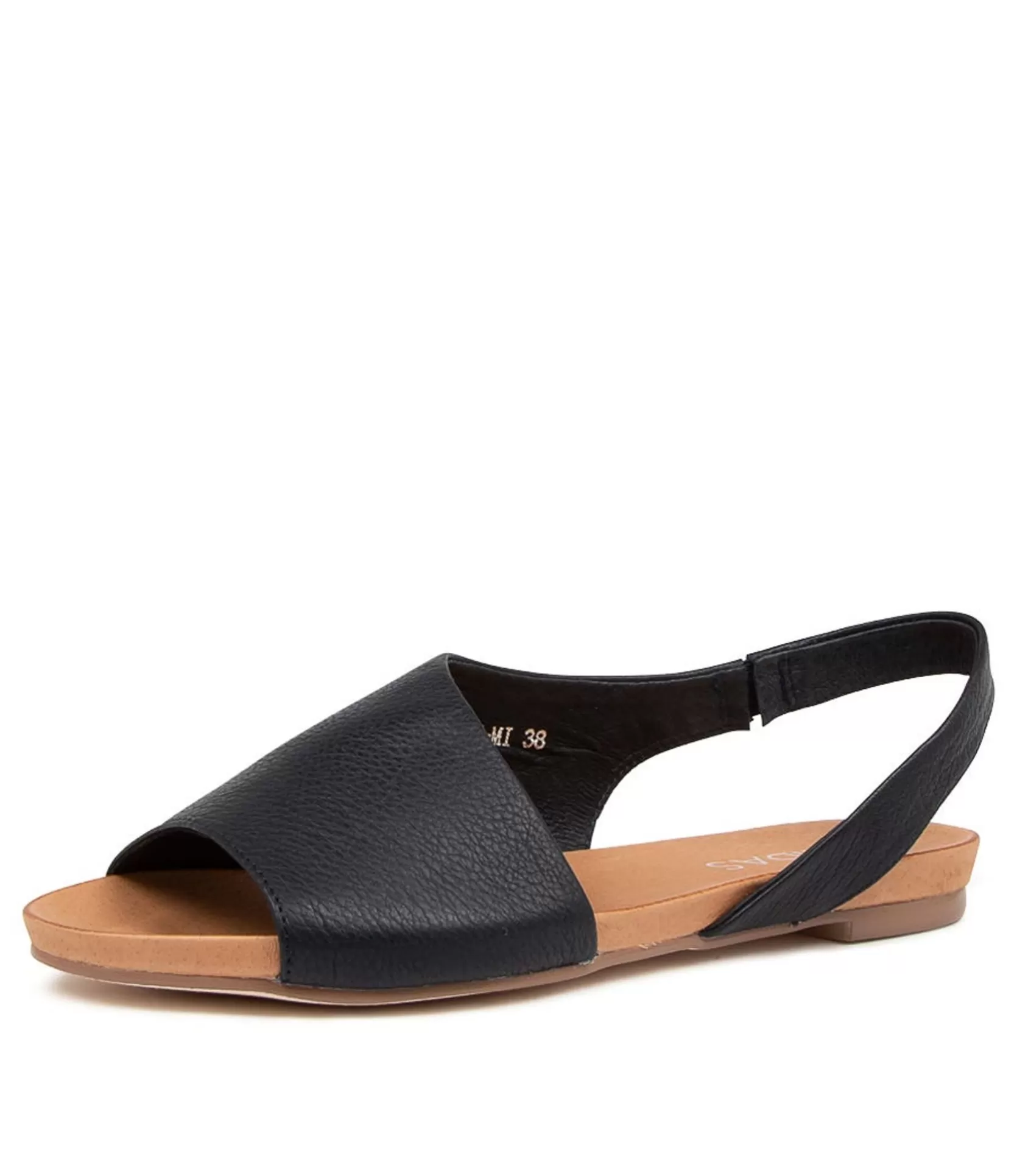 Best Sale Josef Navy Leather Women Flats