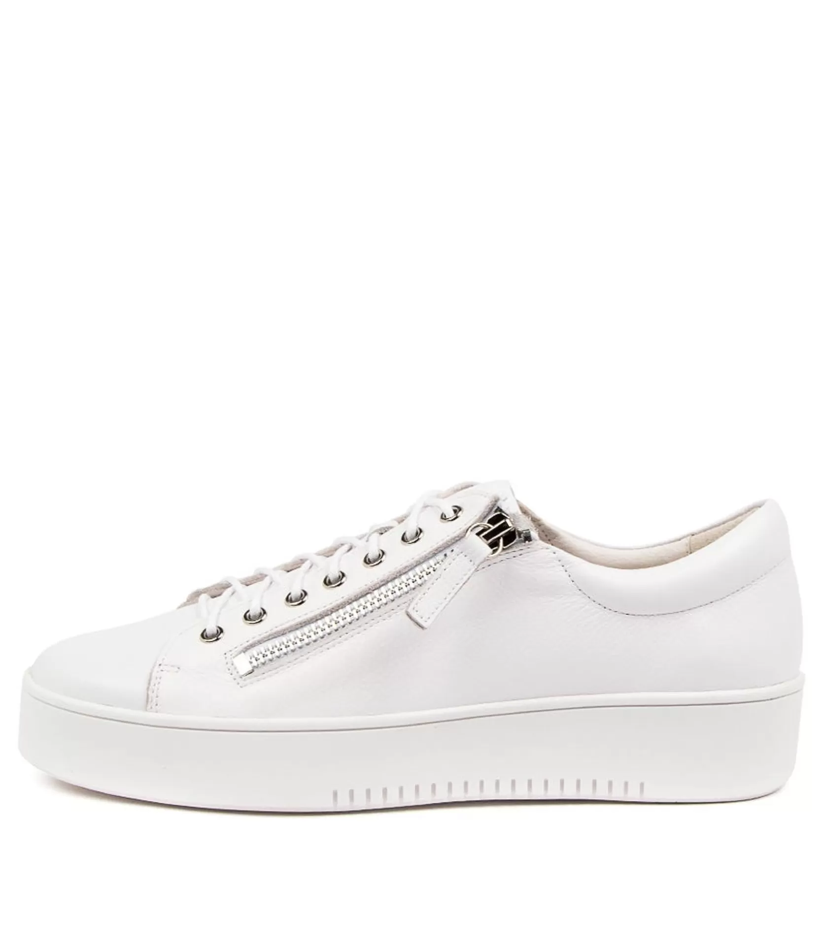 Best Sale Laiken White Leather Women Sneakers