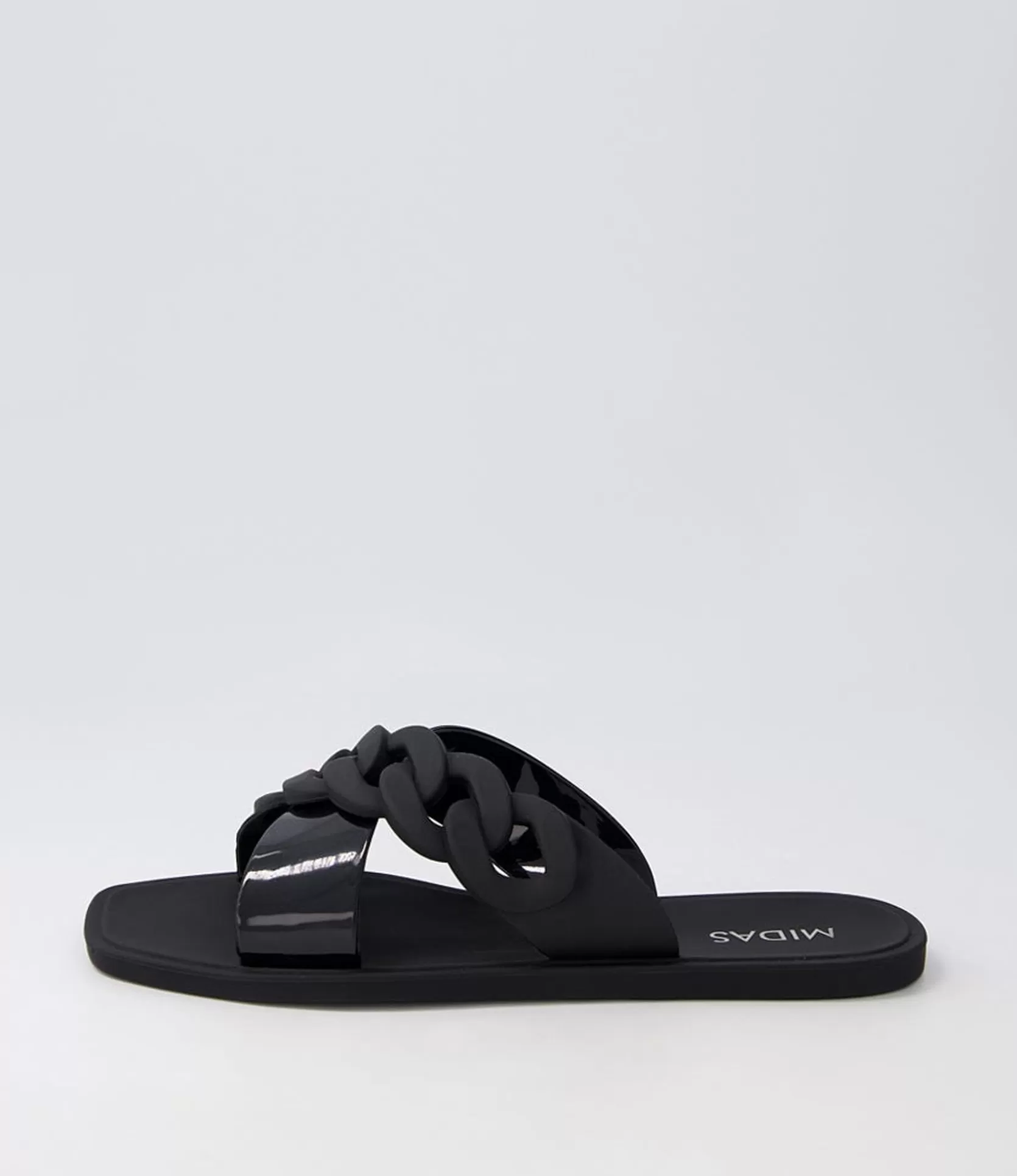 Best Leela Black Jelly Slides Women Flats