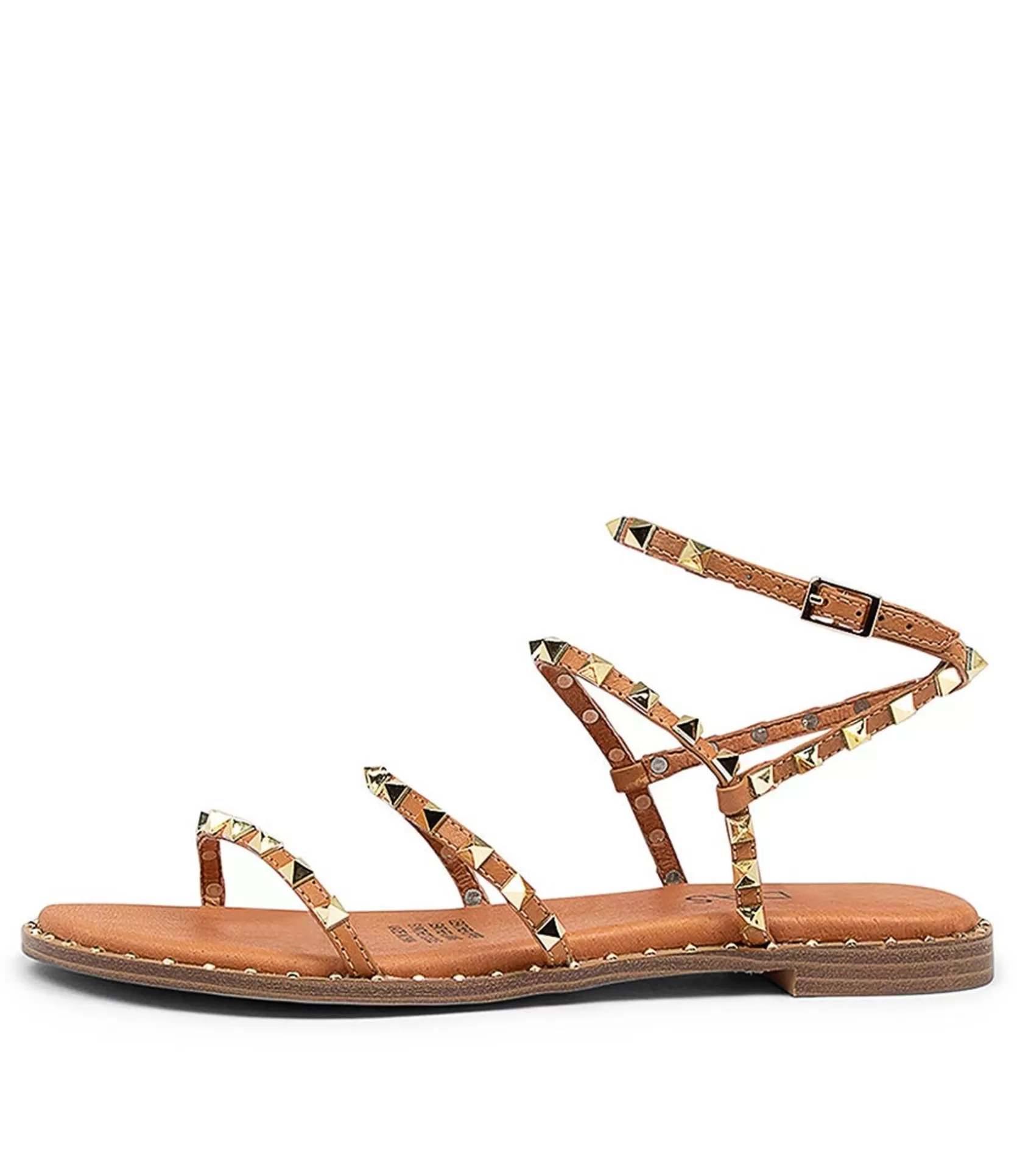 Best Sale Leosa Dk Tan Leather Women Flats
