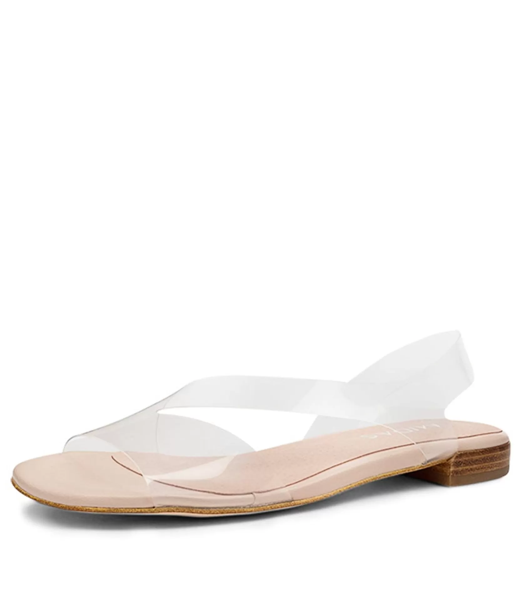Shop Lora Clear Vinylite Women Flats