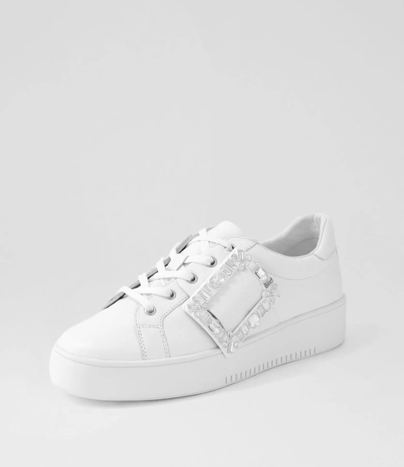Best Loredana White Leather Sneakers Women Sneakers