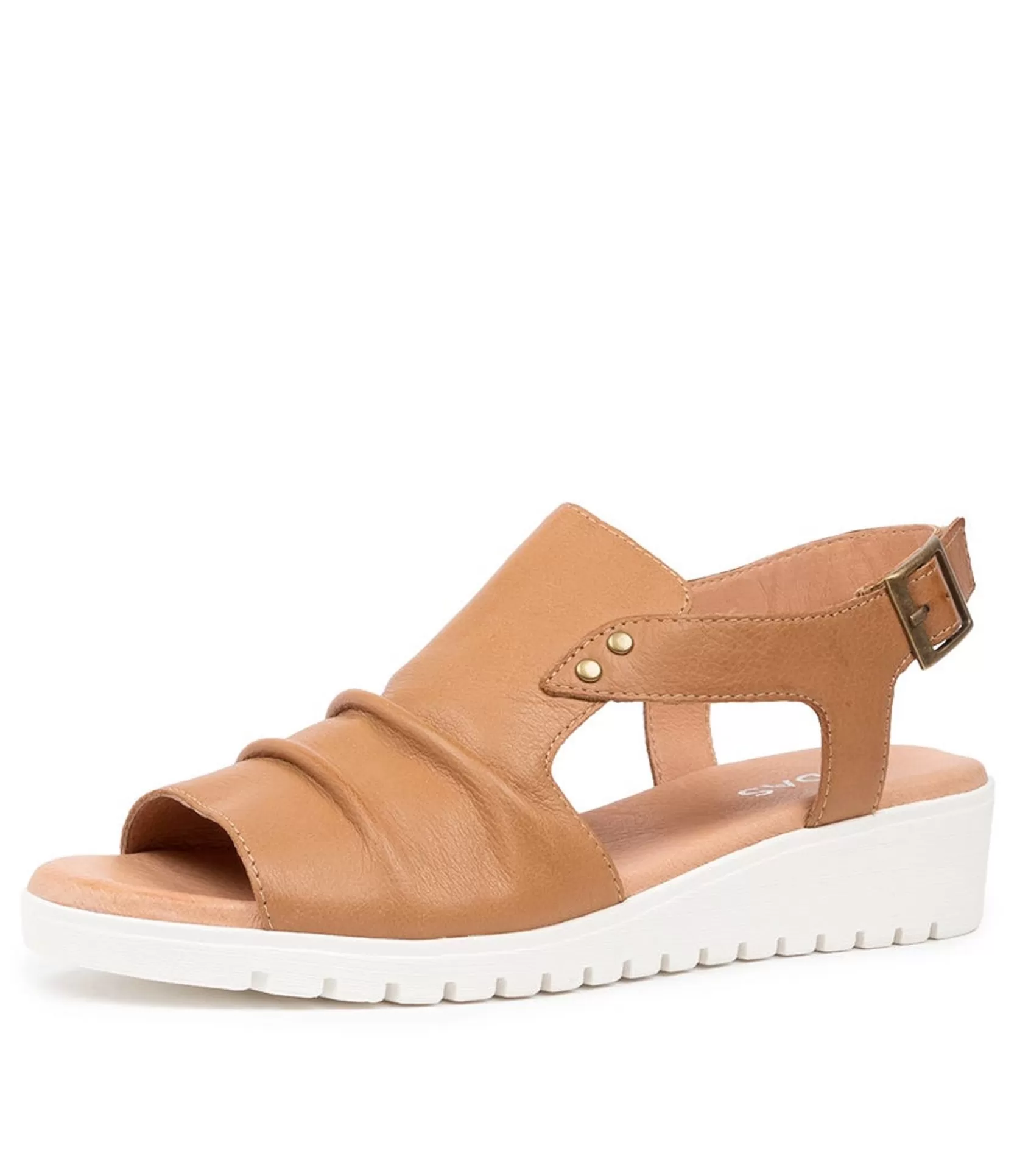 Best Sale Madz Tan Leather Women Flats