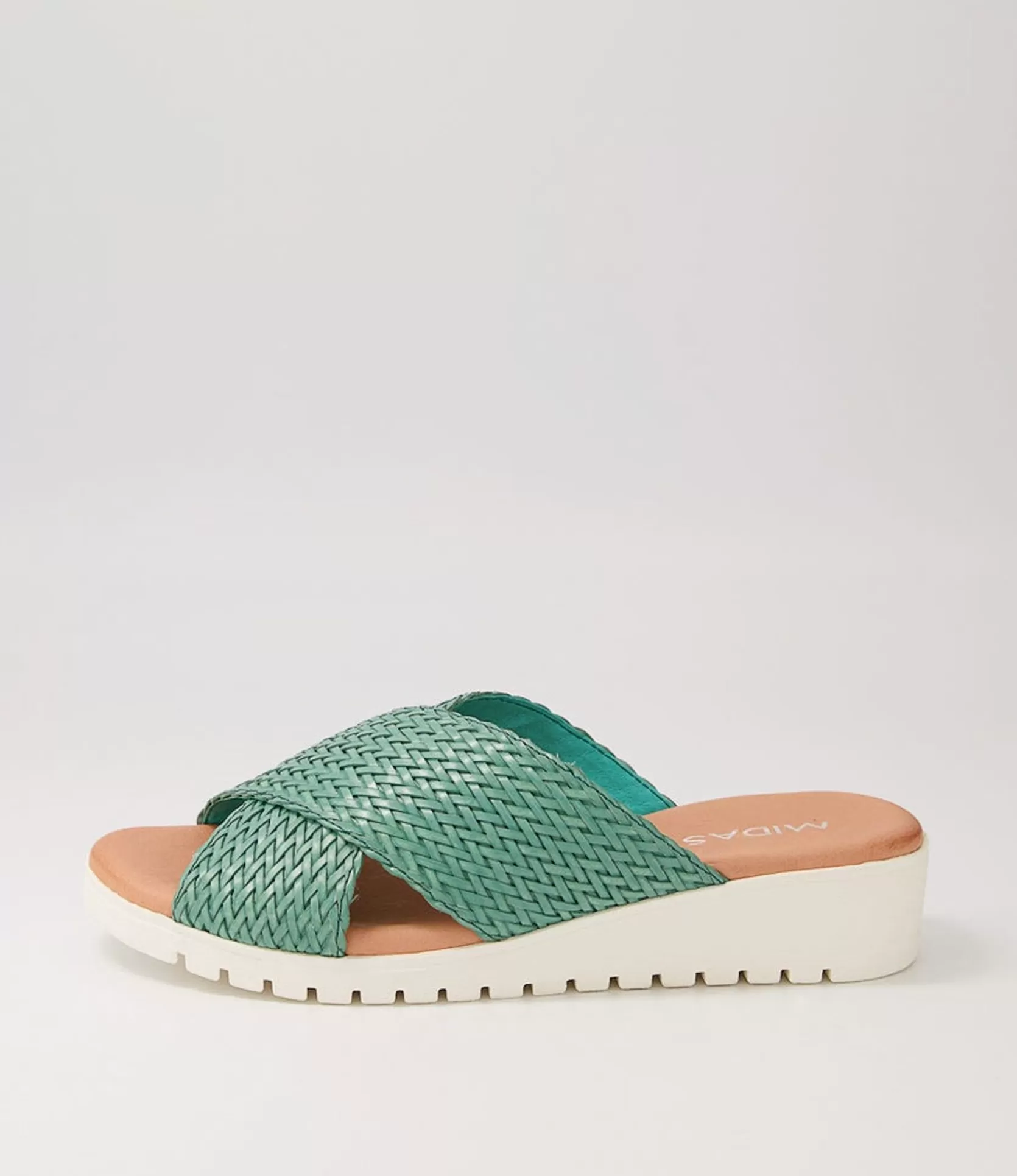 Store Manilla Emerald Weave Sandals Women Sandals