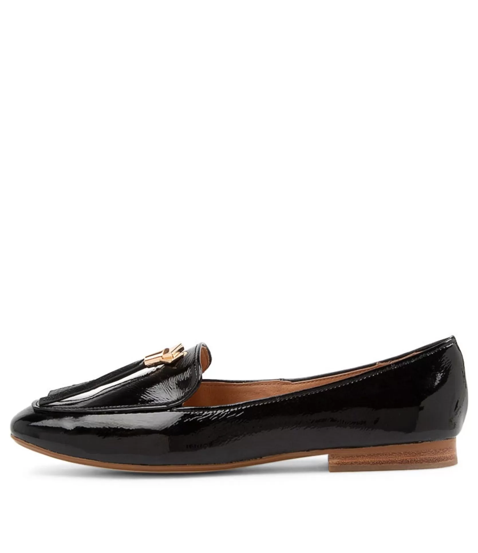 Clearance Marcell Black Patent Leather Loafers Women Loafers