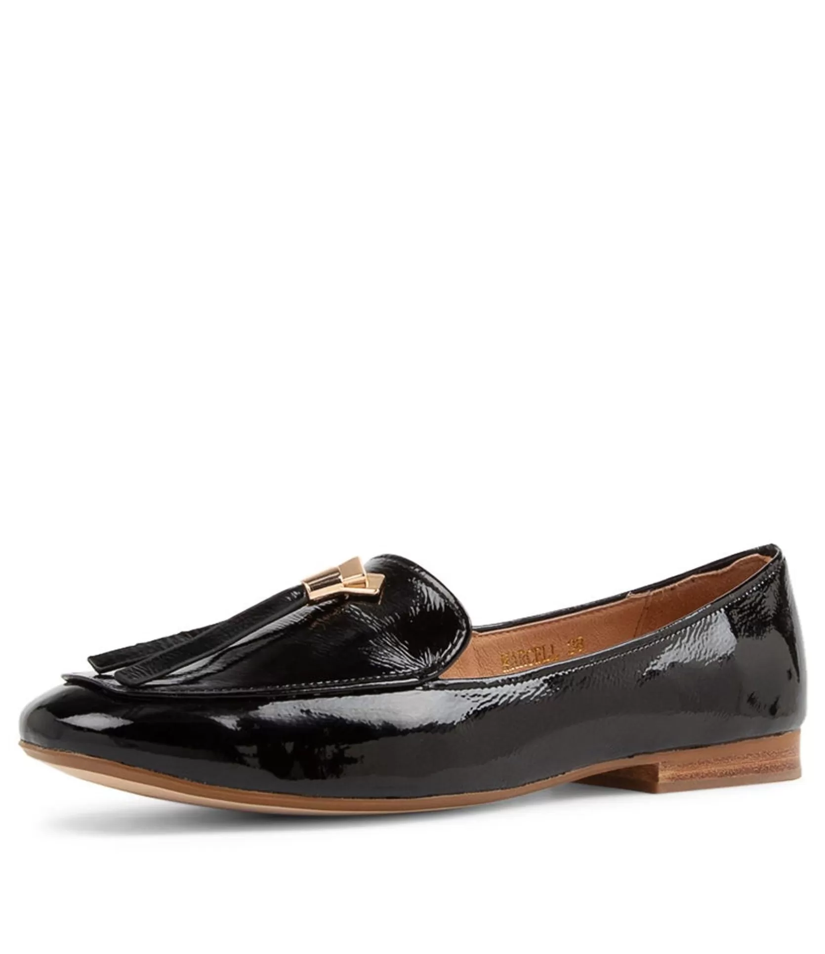 Clearance Marcell Black Patent Leather Loafers Women Loafers