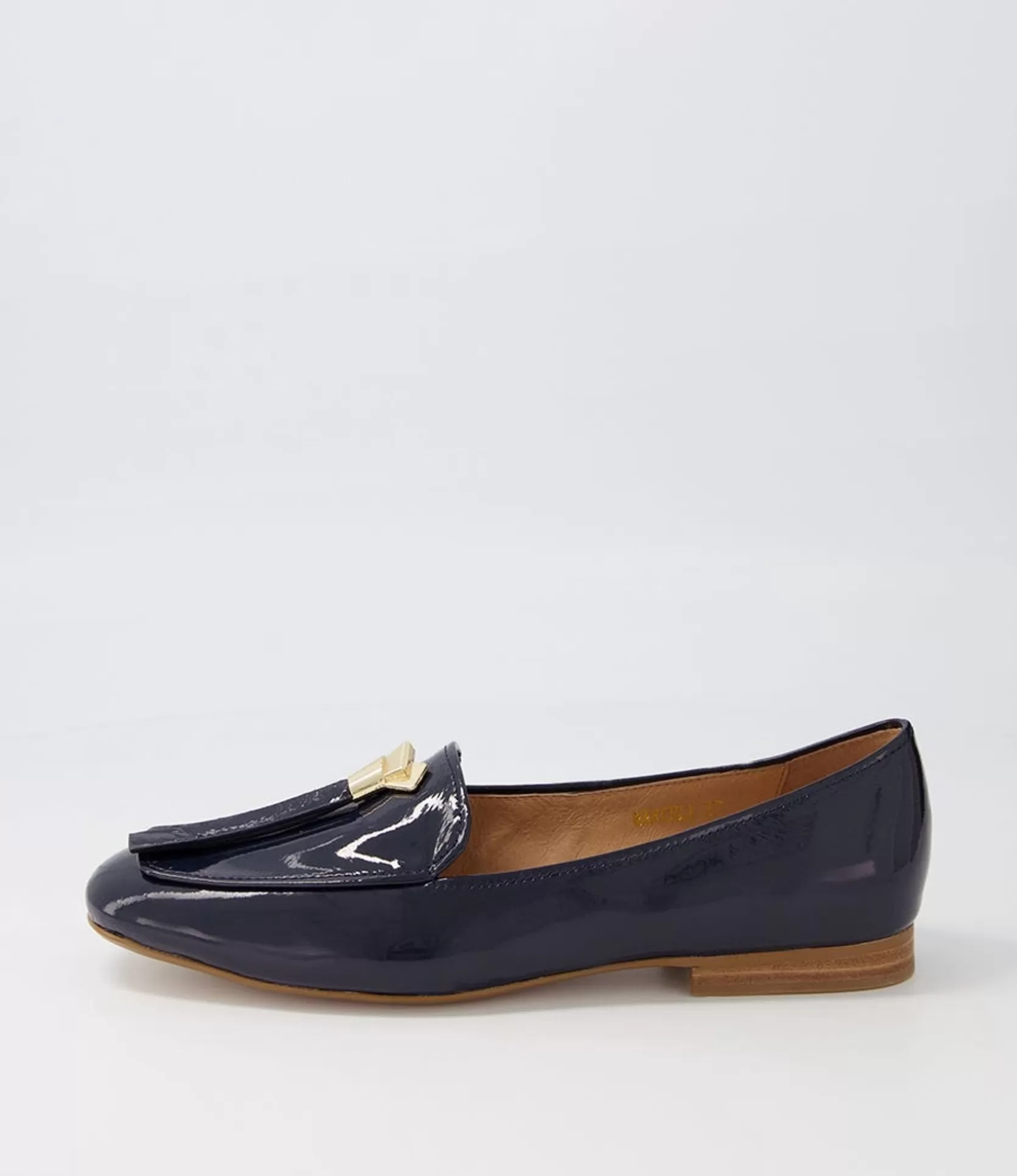Online Marcell Navy Patent Leather Loafers Women Loafers