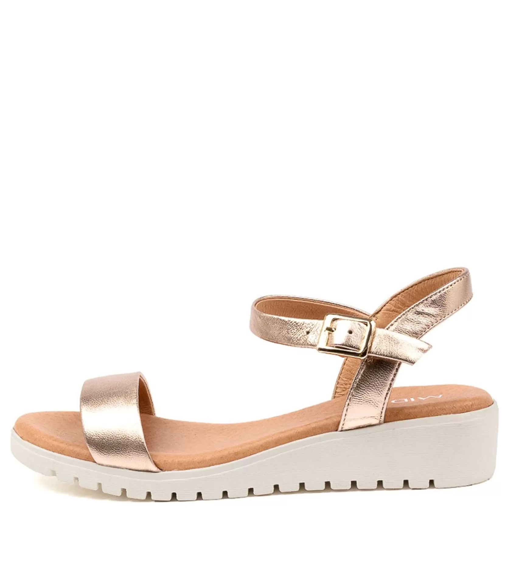 Online Maryanne Rose Gold Lea Women Sandals