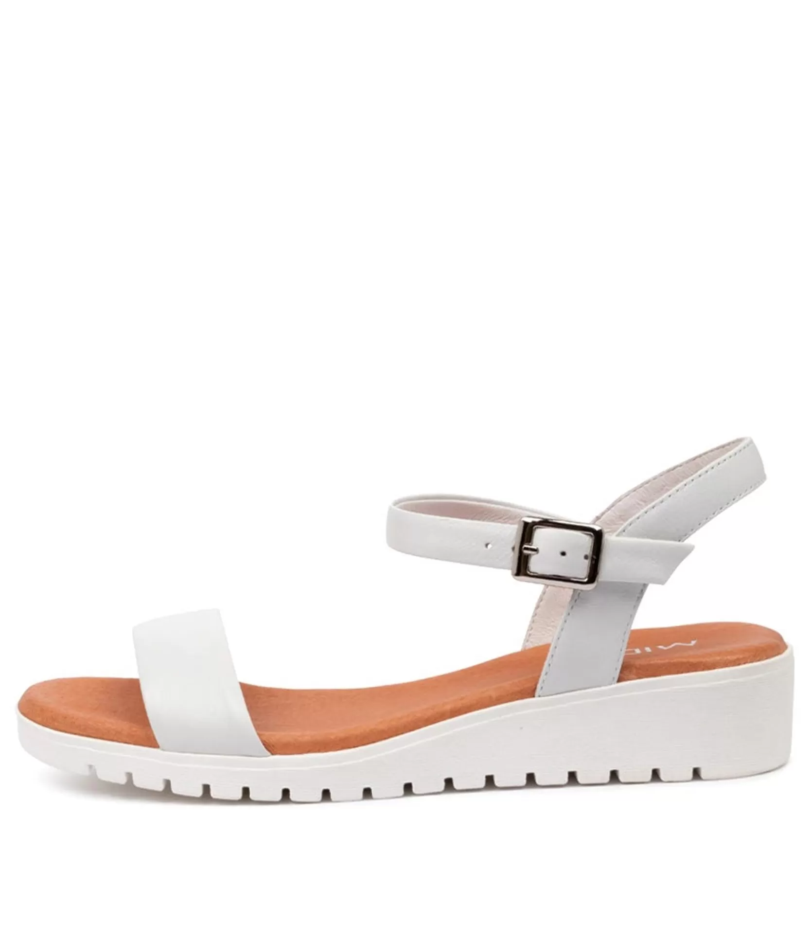Online Maryanne White White Sole Leather Women Sandals