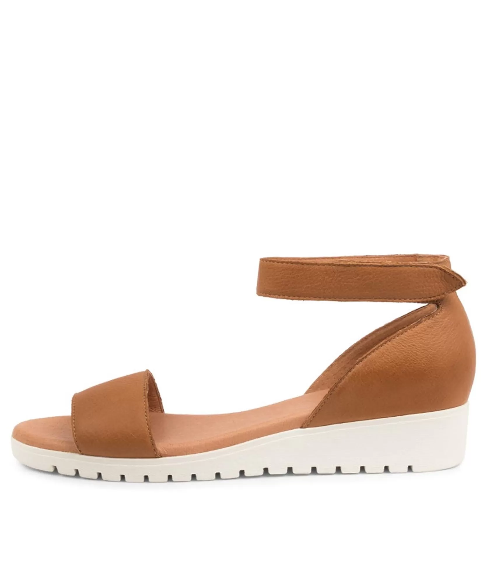 Discount Mikalea Dk Tan Leather Women Sandals