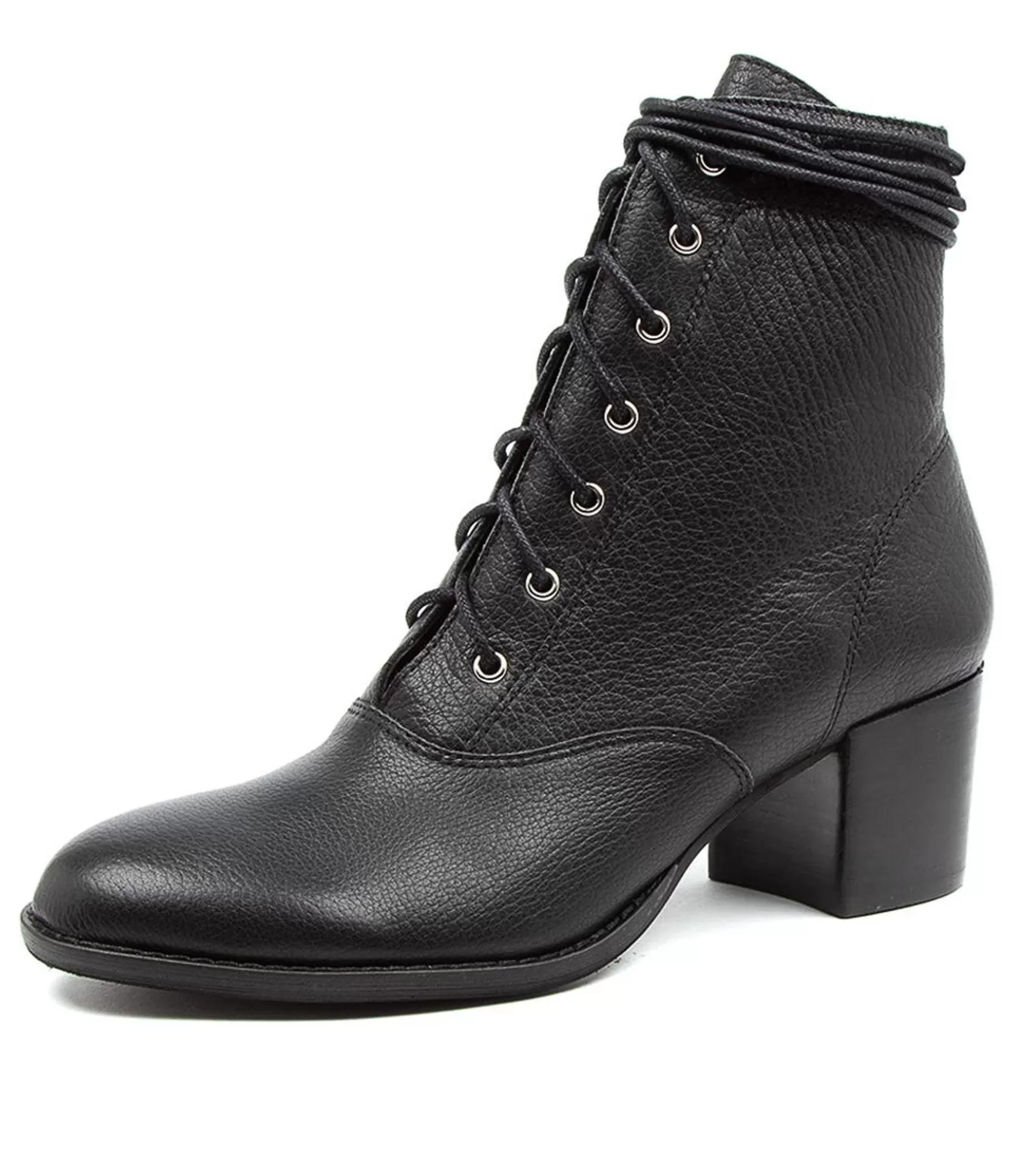 Outlet Mumble Black-Black Heel Women Ankle Boots