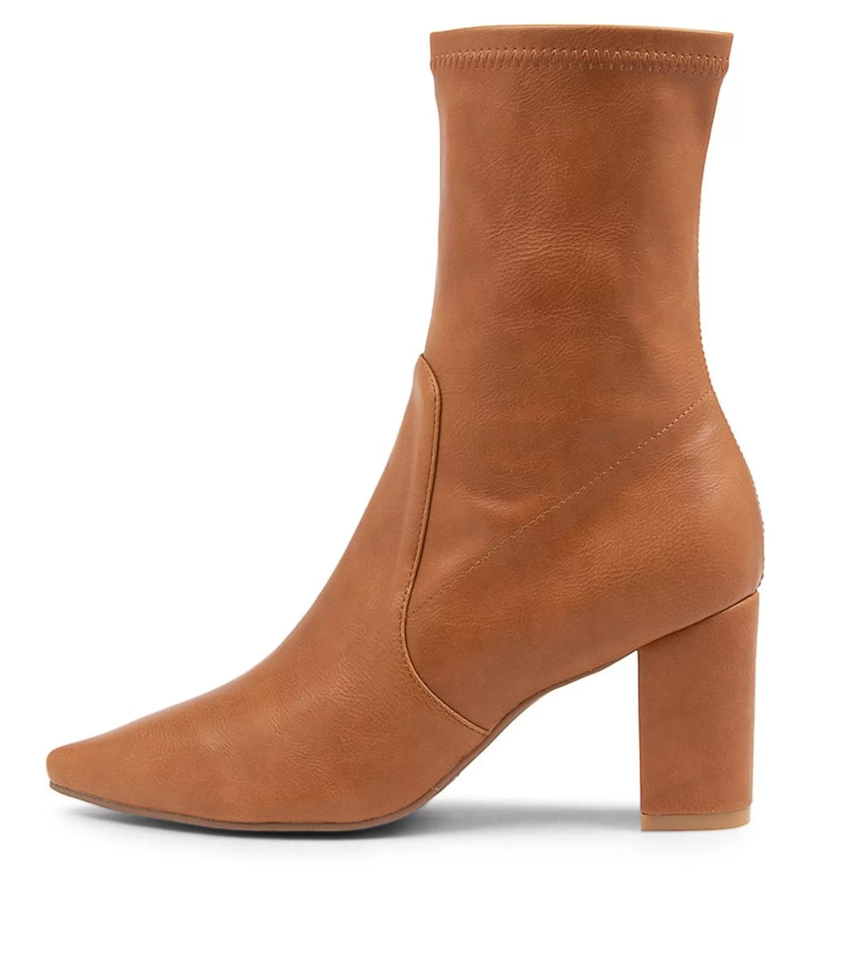 Best Noter New Tan Smooth Ankle Boots Women Ankle Boots