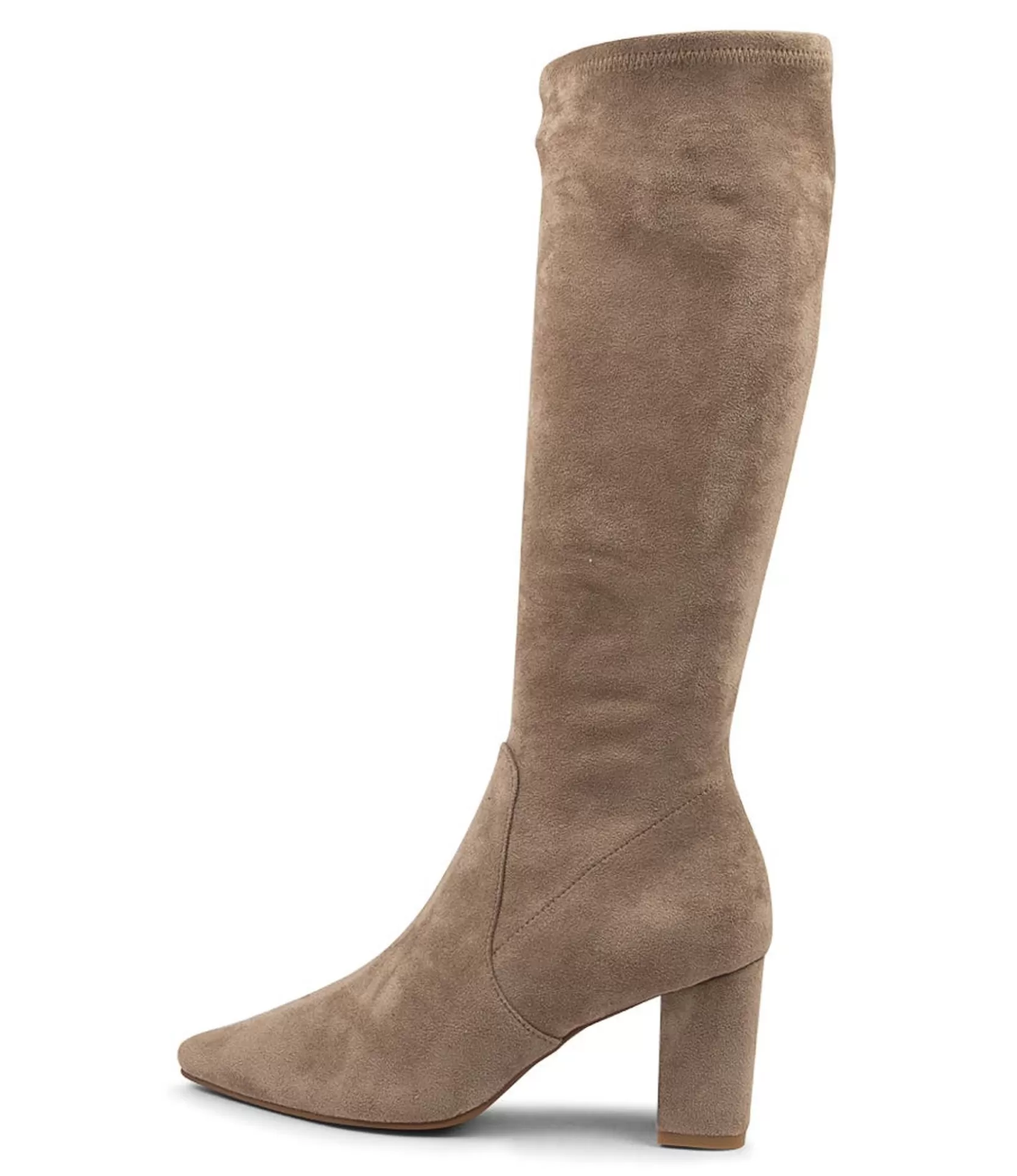 Flash Sale Nyla Taupe Microsuede Women Boots