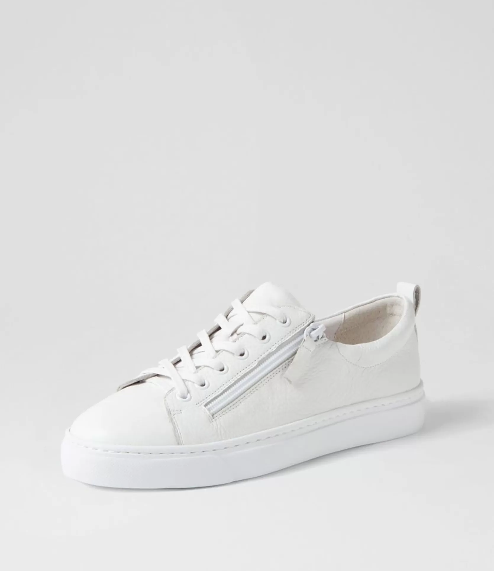 Store Olar White Leather Sneakers Women Sneakers