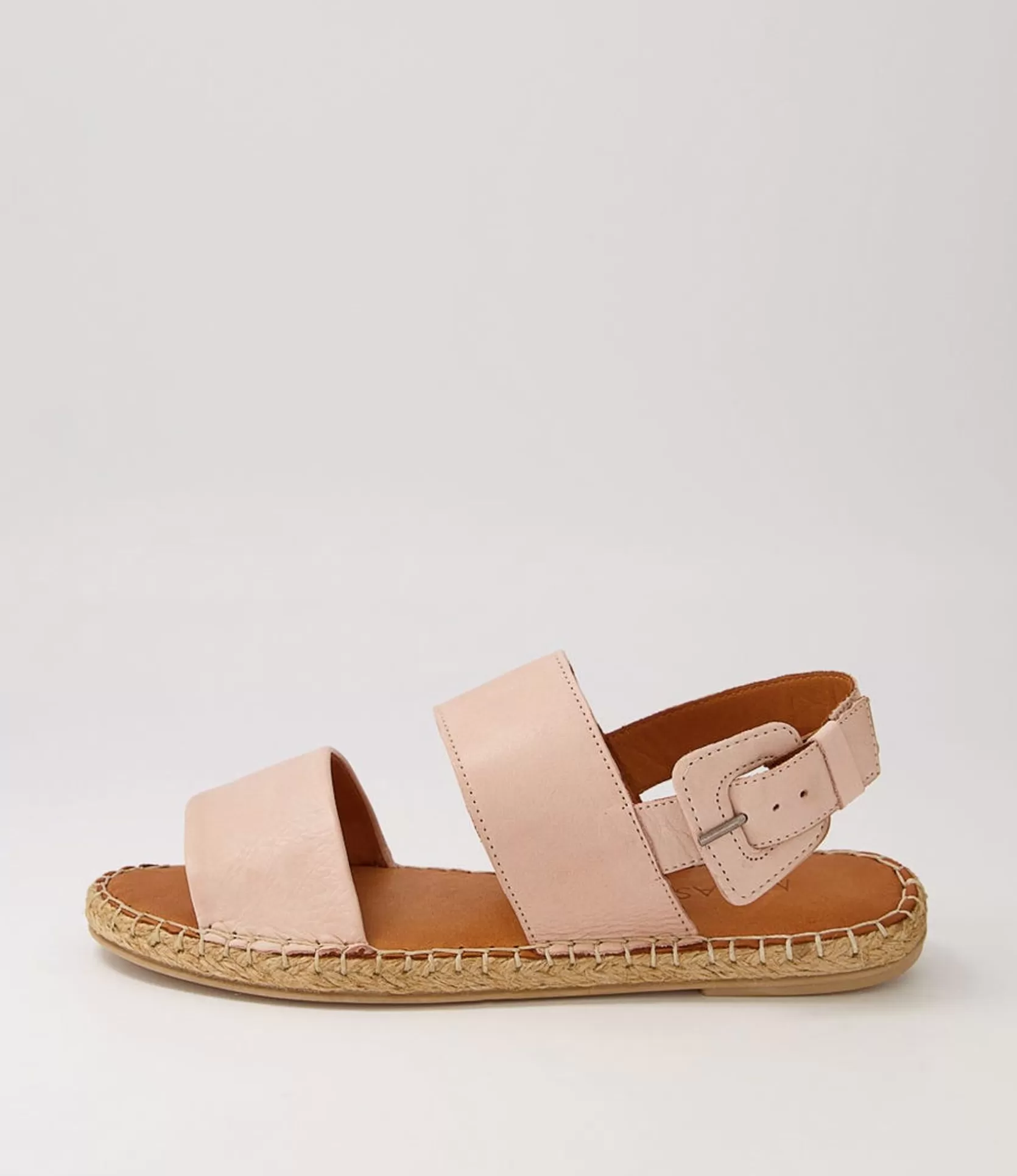 Best Paisli Nude Leather Sandals Women Flats