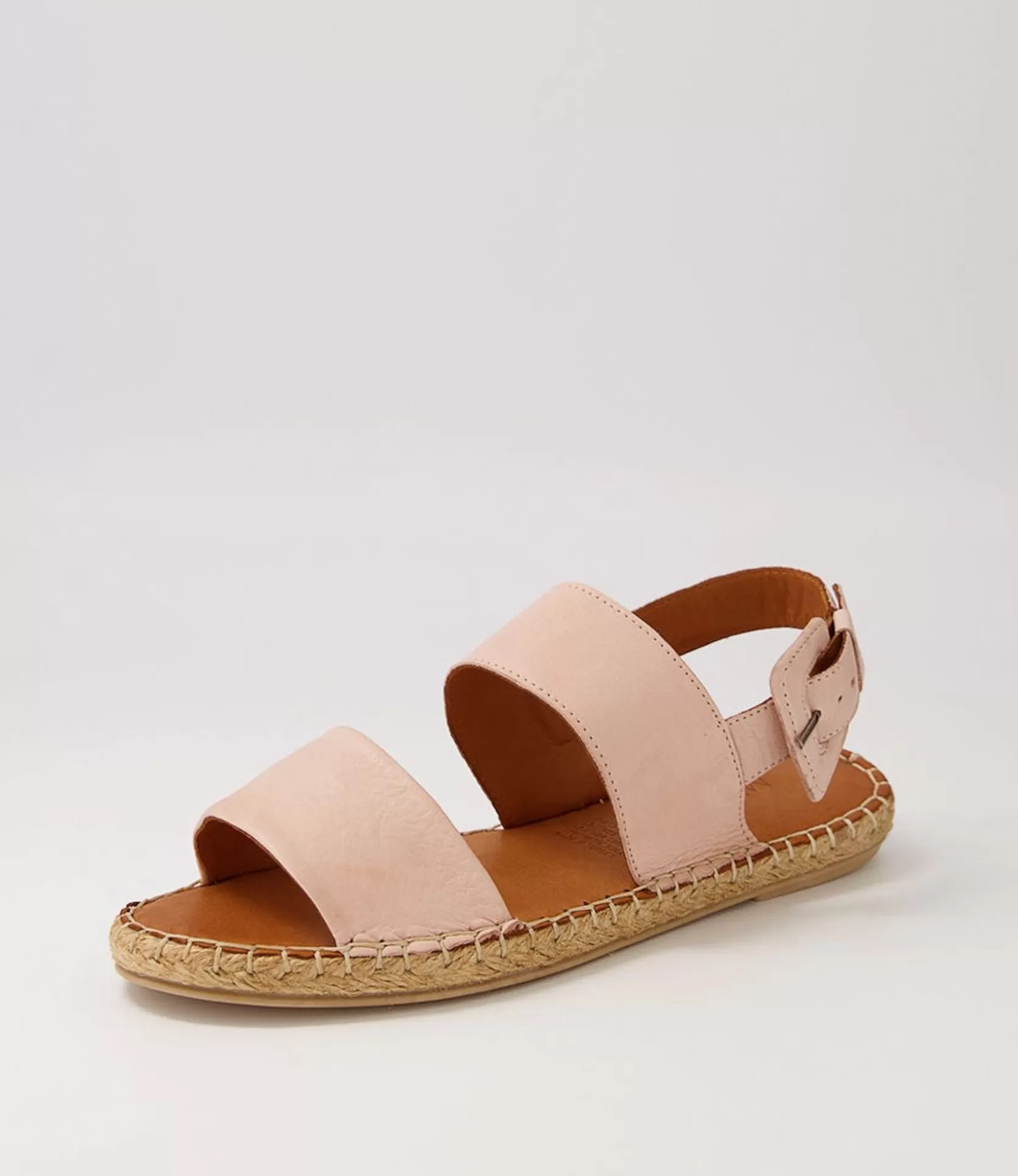 Best Paisli Nude Leather Sandals Women Flats